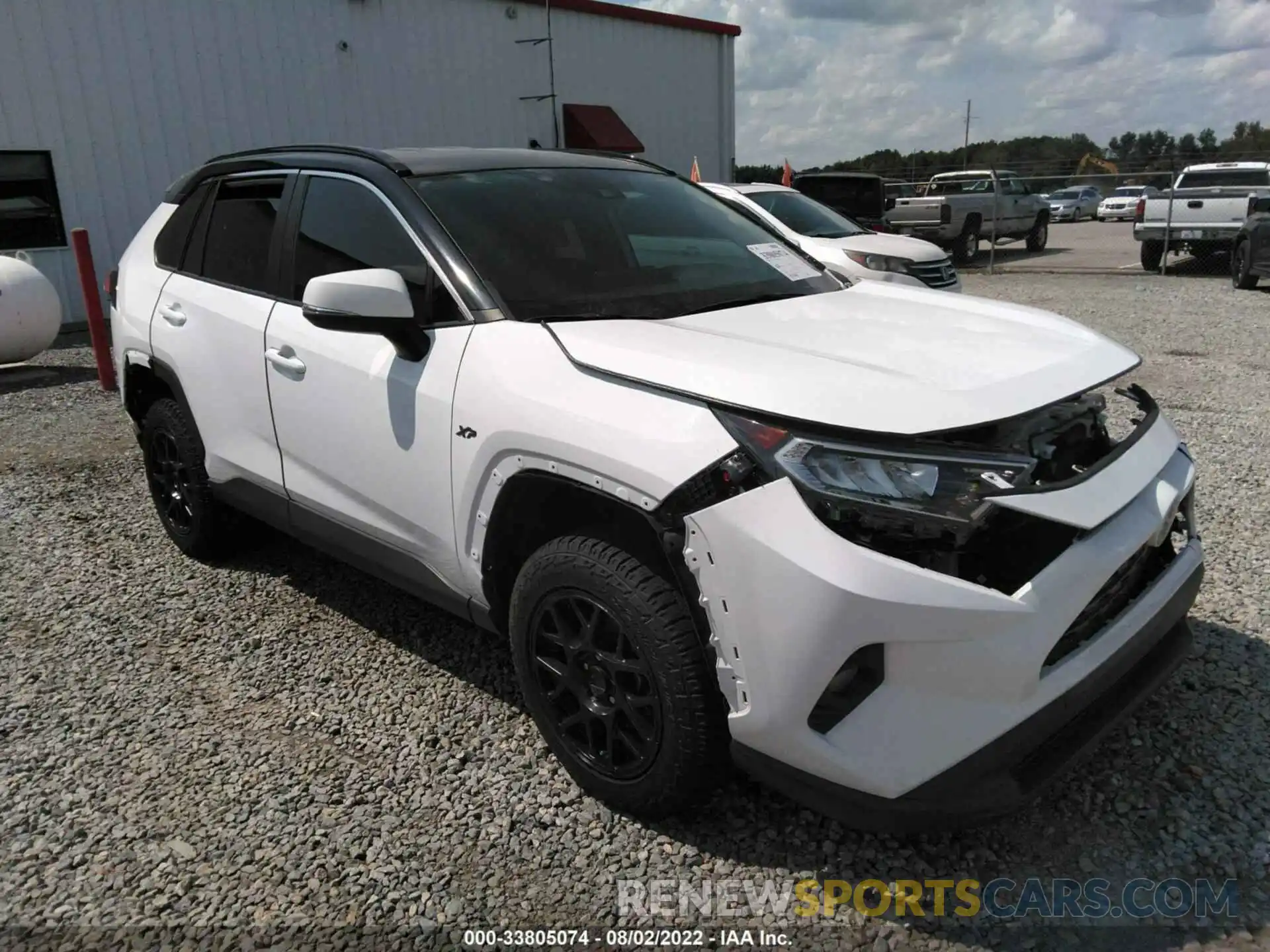 1 Photograph of a damaged car 2T3W1RFV1LC076164 TOYOTA RAV4 2020