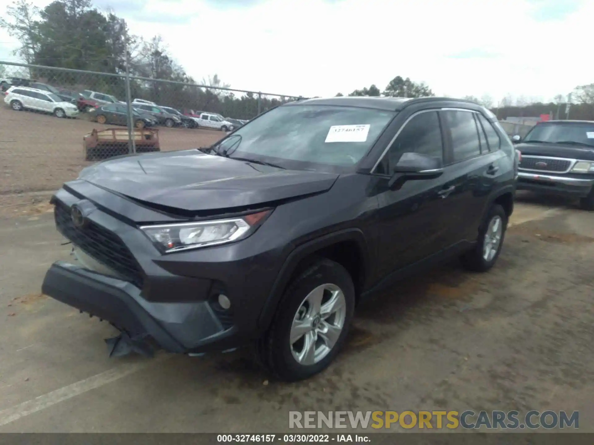 2 Photograph of a damaged car 2T3W1RFV1LC079923 TOYOTA RAV4 2020