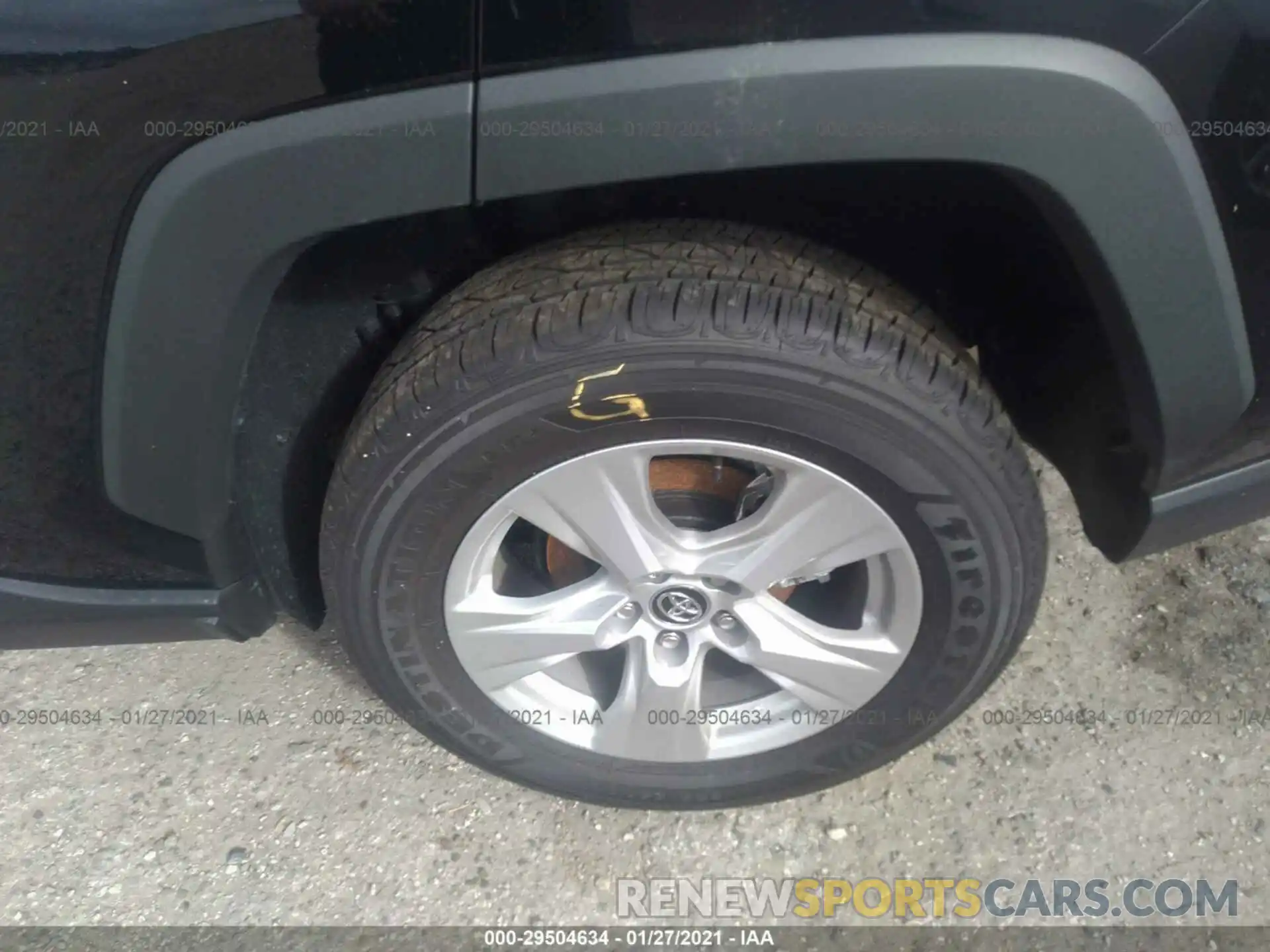 13 Photograph of a damaged car 2T3W1RFV1LC081154 TOYOTA RAV4 2020