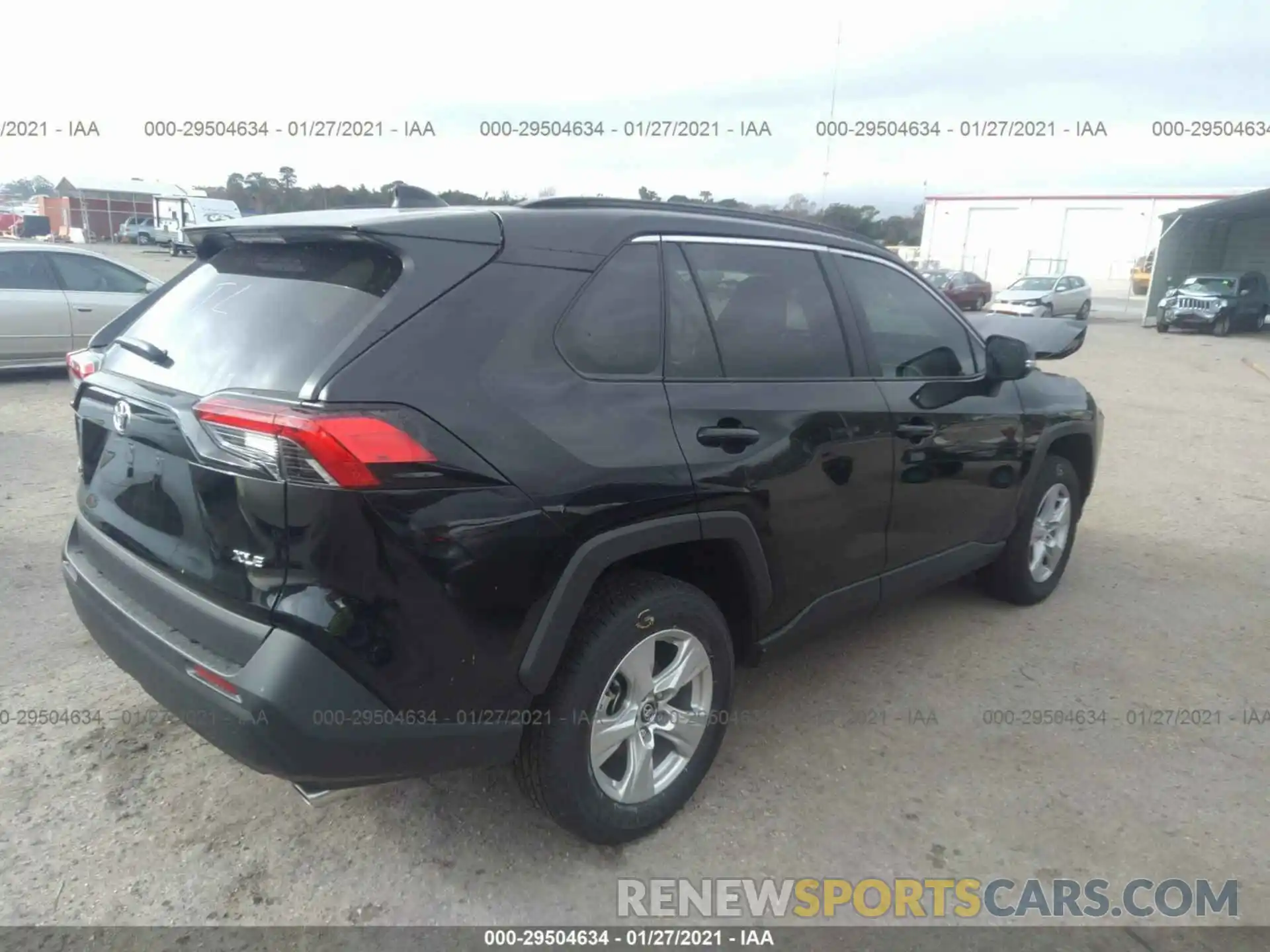 4 Photograph of a damaged car 2T3W1RFV1LC081154 TOYOTA RAV4 2020