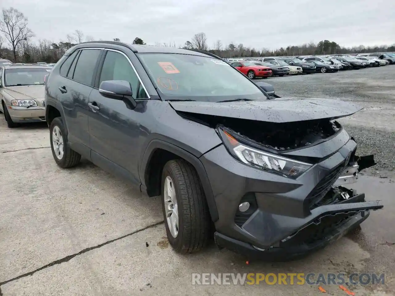 1 Photograph of a damaged car 2T3W1RFV1LC084300 TOYOTA RAV4 2020