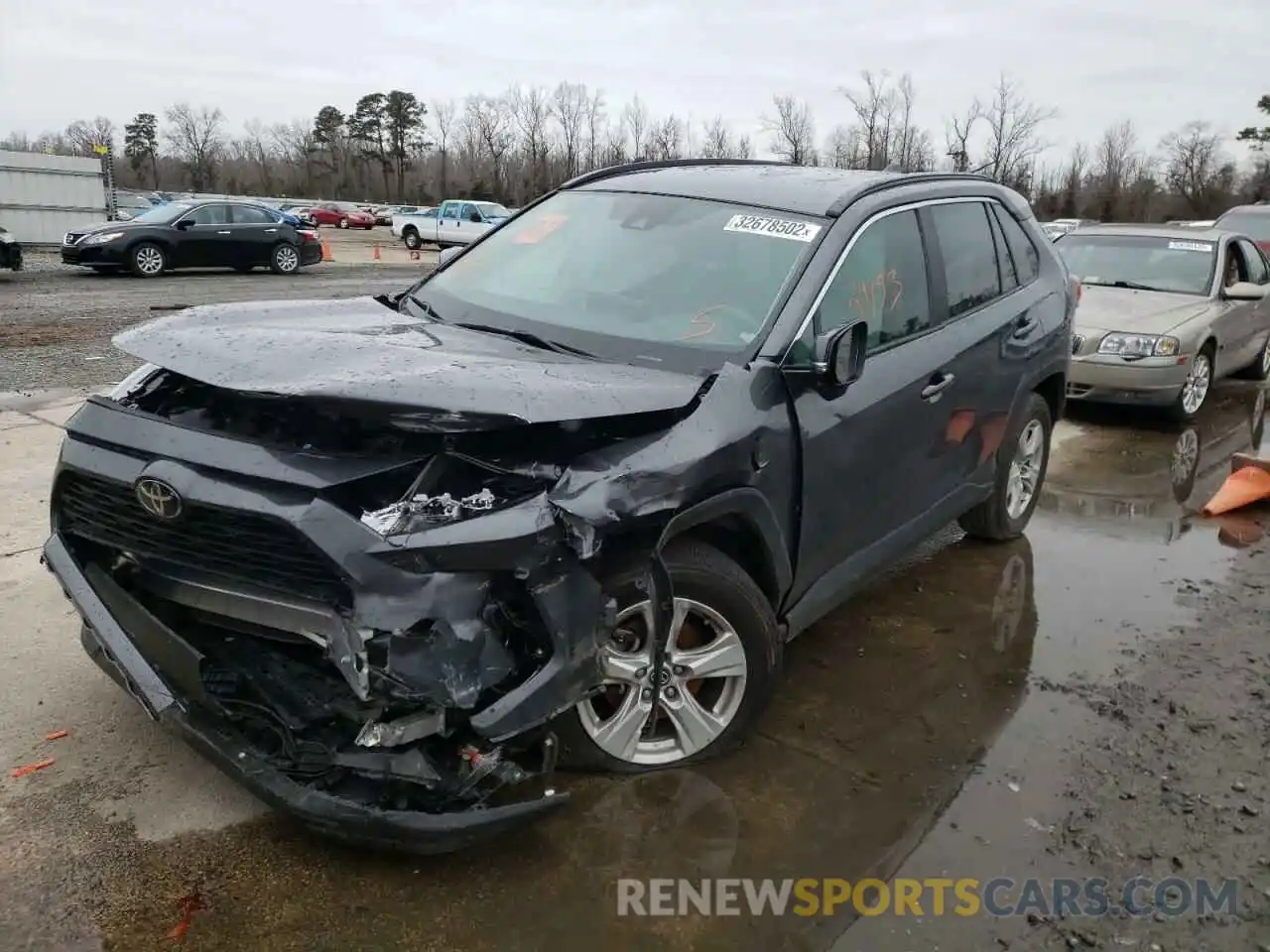 2 Photograph of a damaged car 2T3W1RFV1LC084300 TOYOTA RAV4 2020