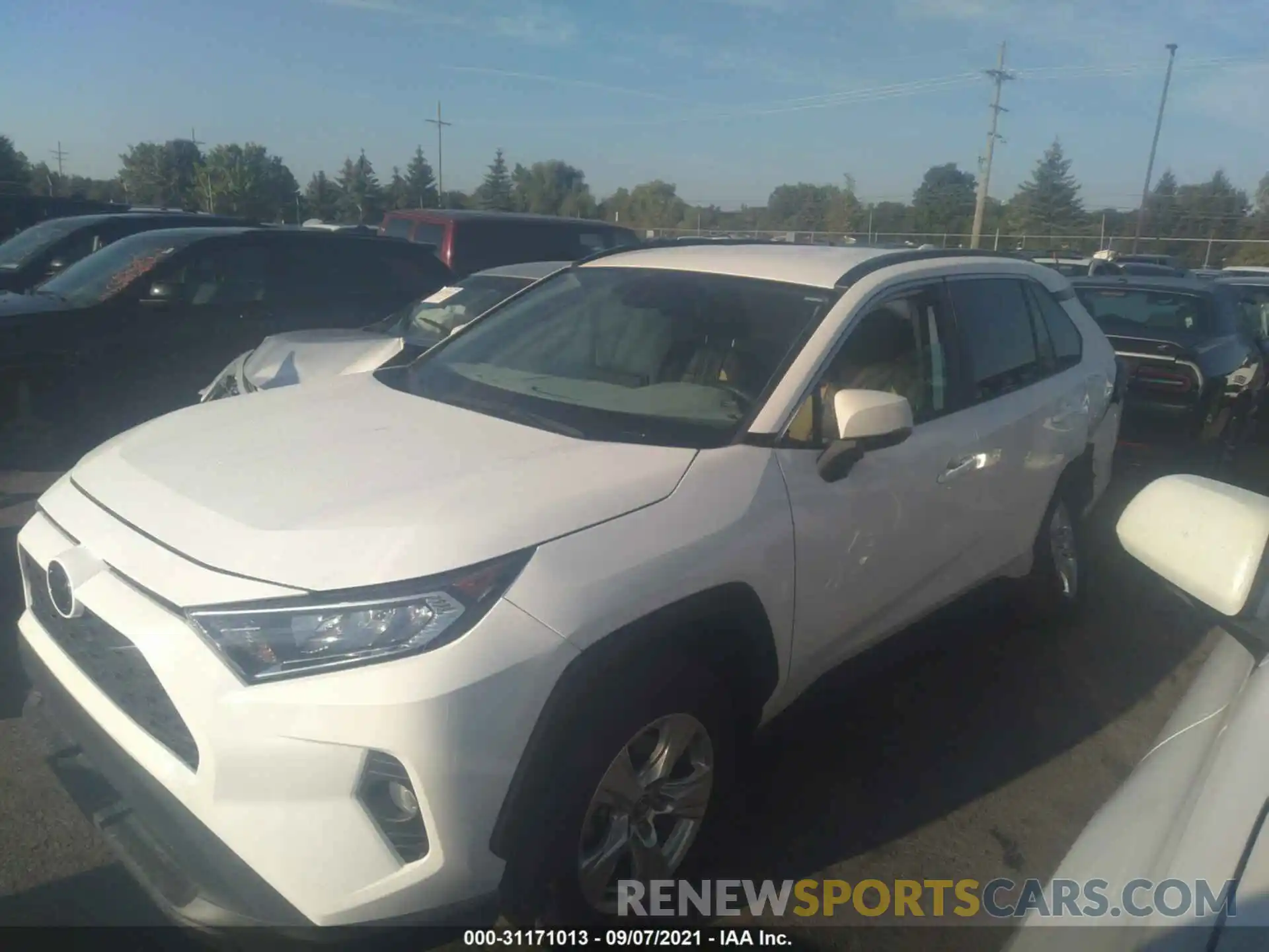 2 Photograph of a damaged car 2T3W1RFV1LW060755 TOYOTA RAV4 2020