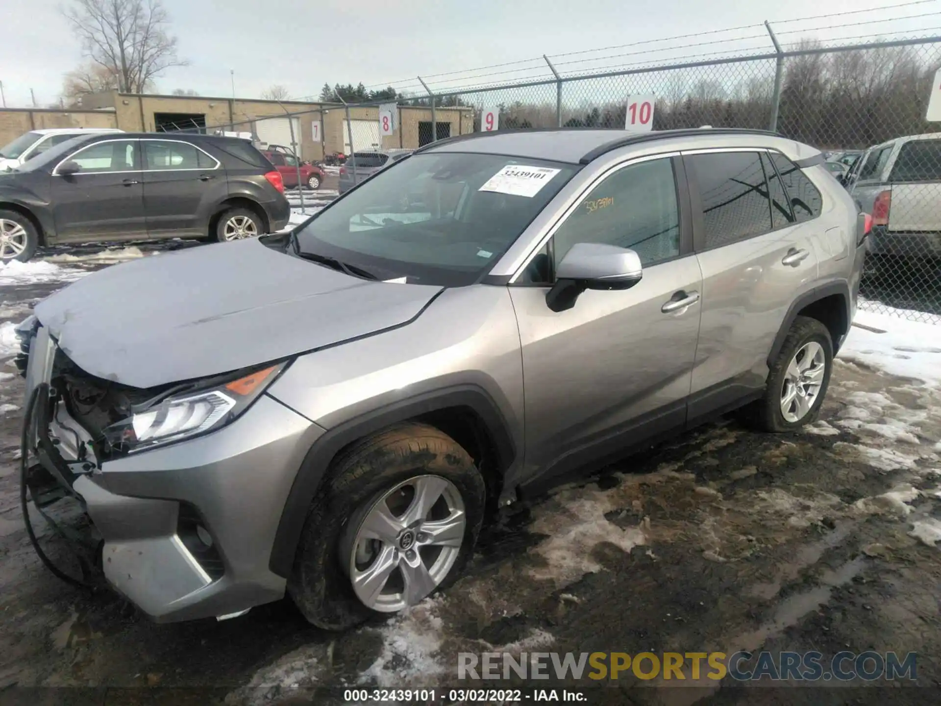 2 Photograph of a damaged car 2T3W1RFV1LW065907 TOYOTA RAV4 2020