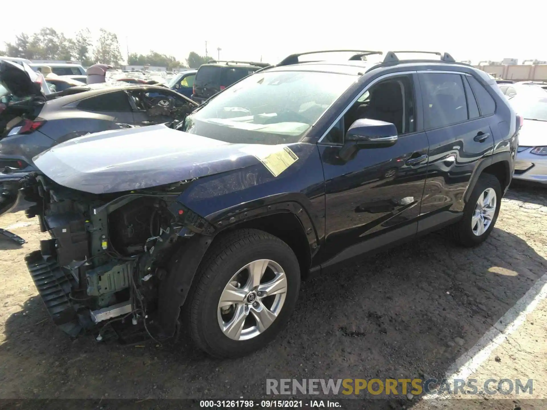 2 Photograph of a damaged car 2T3W1RFV1LW072694 TOYOTA RAV4 2020