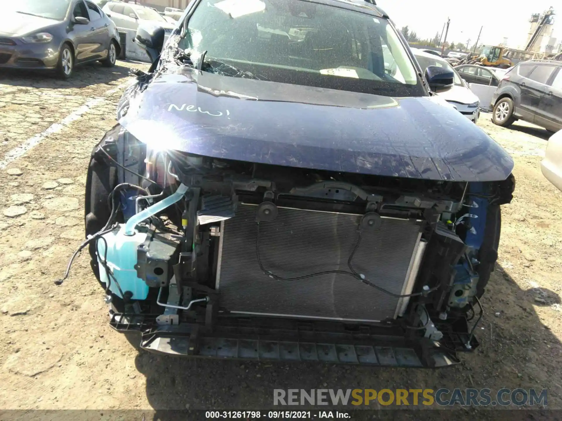 6 Photograph of a damaged car 2T3W1RFV1LW072694 TOYOTA RAV4 2020