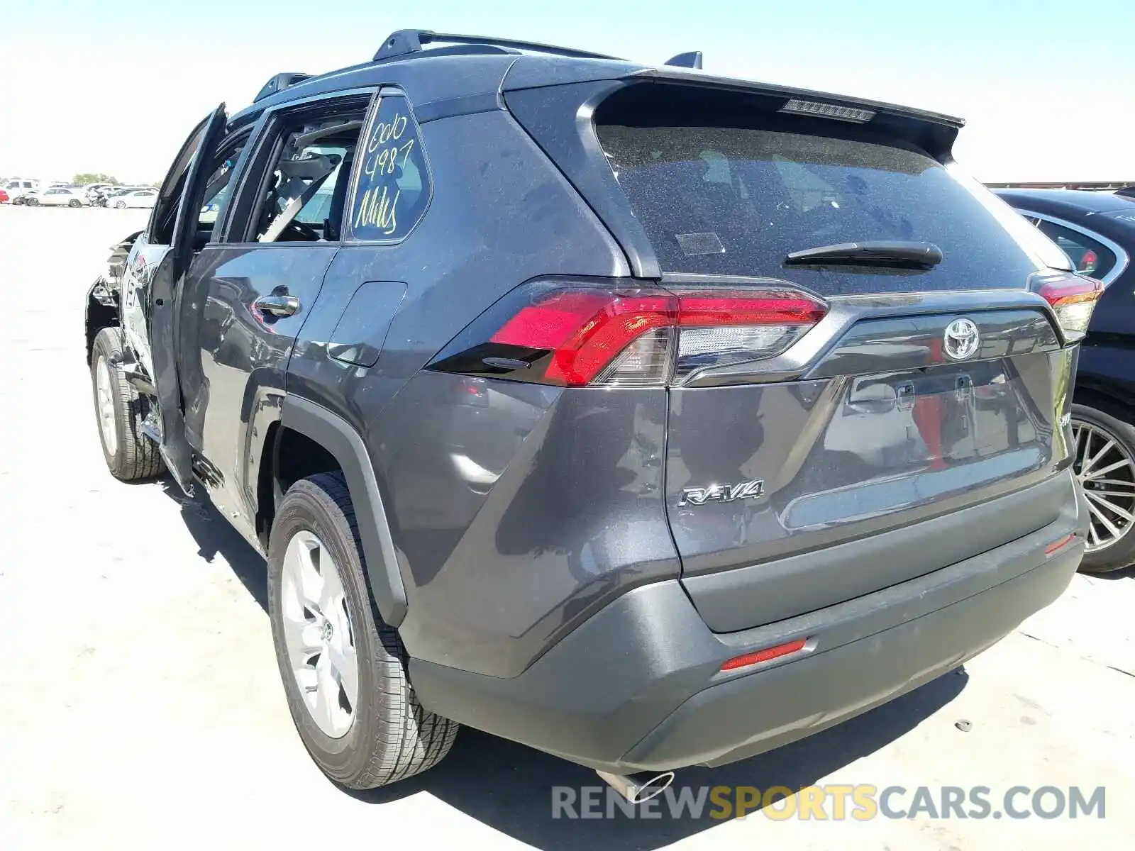 3 Photograph of a damaged car 2T3W1RFV1LW076616 TOYOTA RAV4 2020