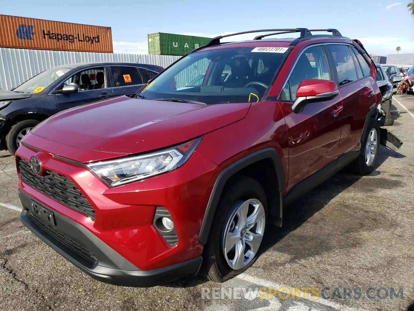 2 Photograph of a damaged car 2T3W1RFV1LW081248 TOYOTA RAV4 2020