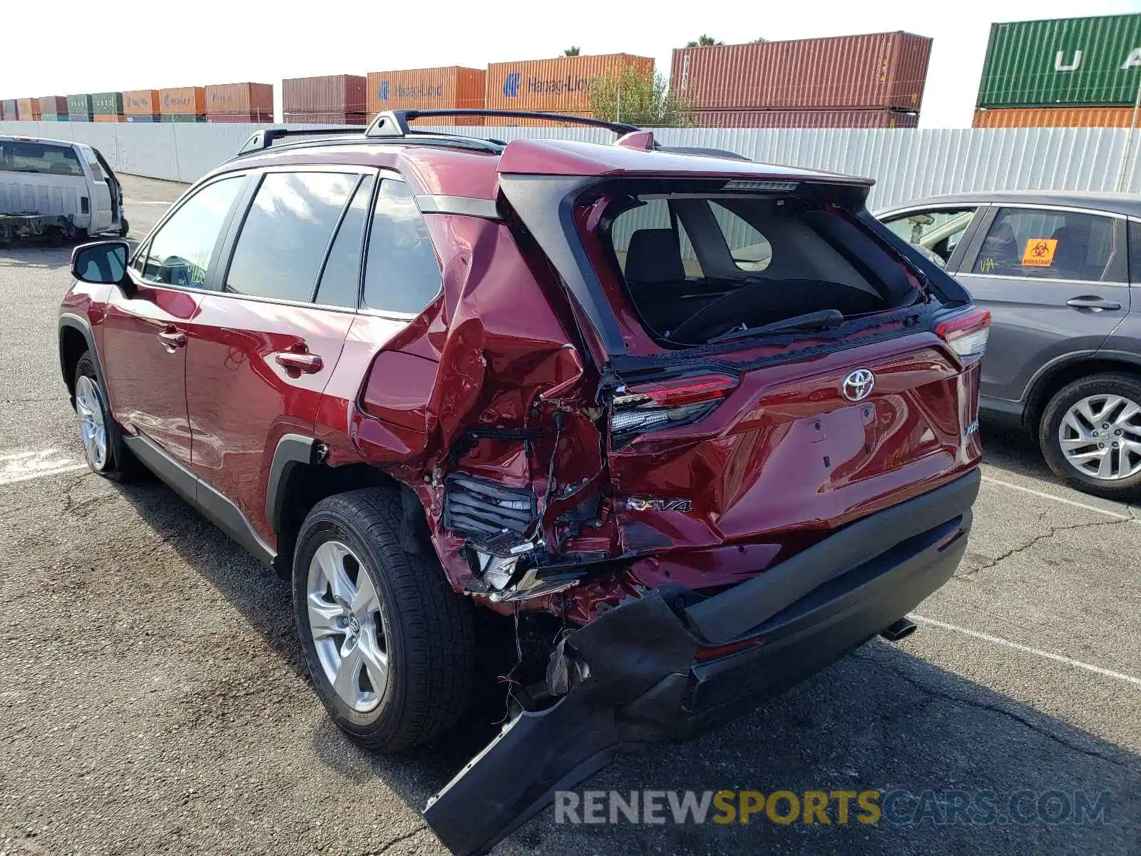 3 Photograph of a damaged car 2T3W1RFV1LW081248 TOYOTA RAV4 2020