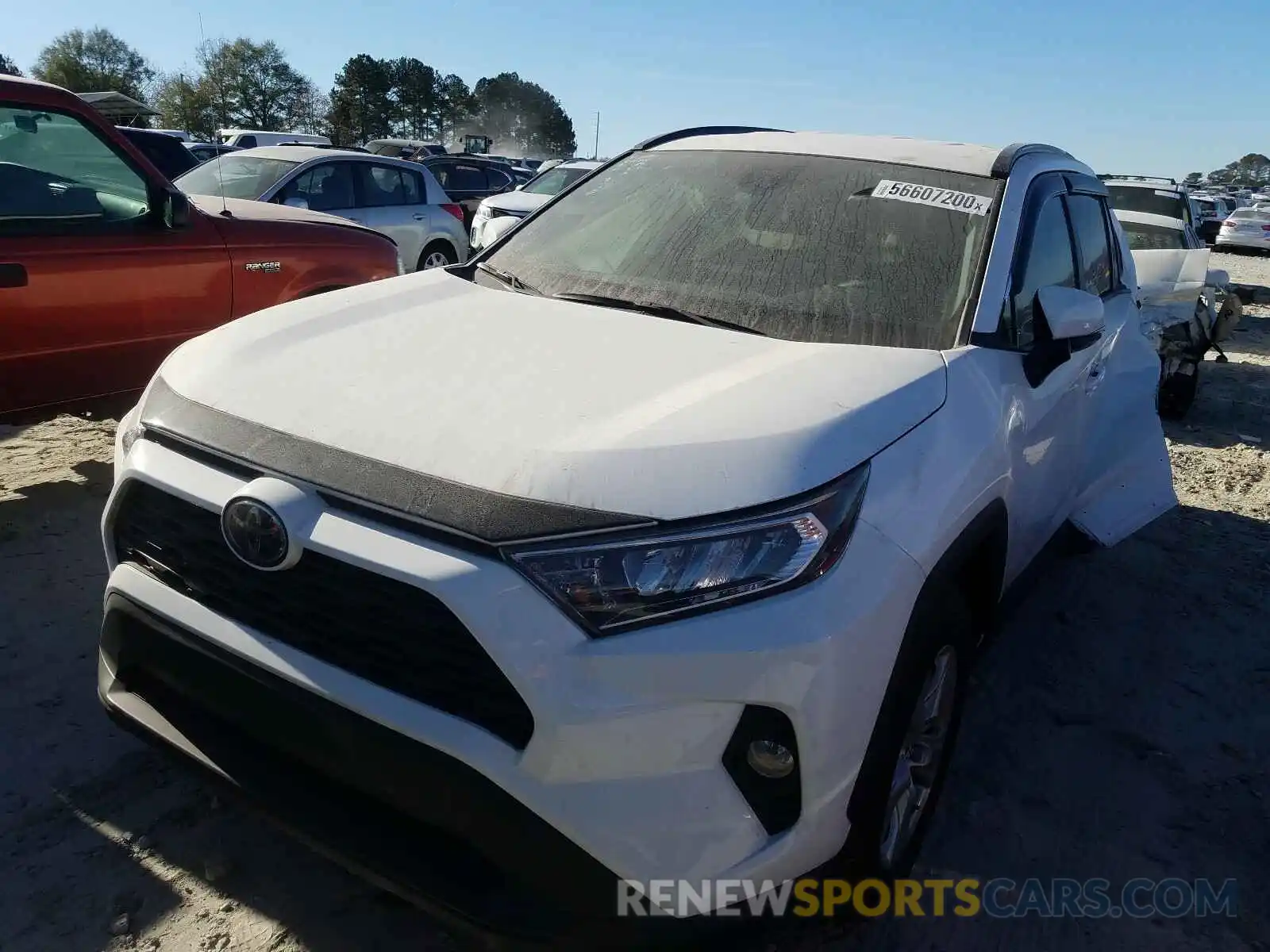 2 Photograph of a damaged car 2T3W1RFV1LW091181 TOYOTA RAV4 2020