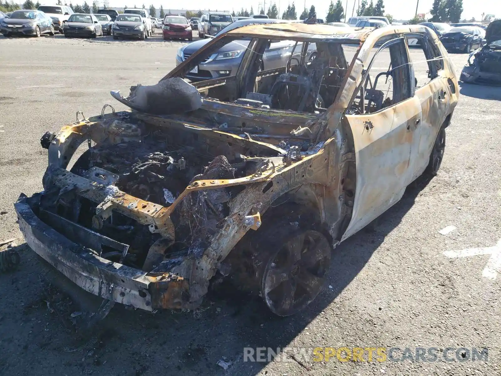 2 Photograph of a damaged car 2T3W1RFV1LW101479 TOYOTA RAV4 2020