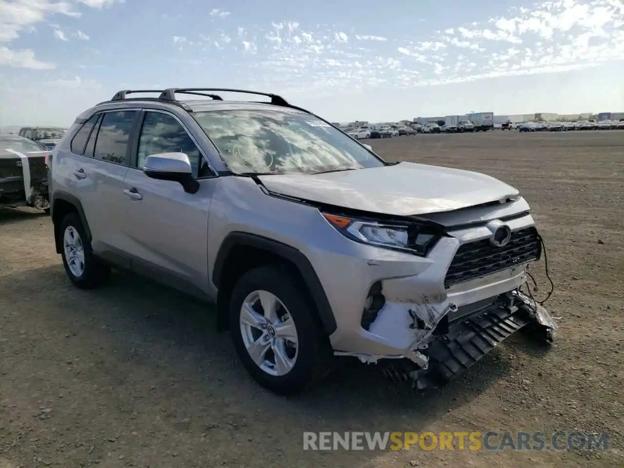 1 Photograph of a damaged car 2T3W1RFV1LW102454 TOYOTA RAV4 2020