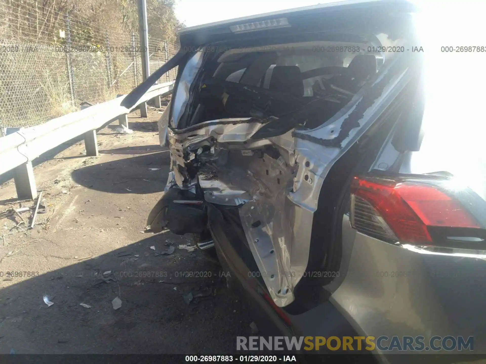 6 Photograph of a damaged car 2T3W1RFV2LC034070 TOYOTA RAV4 2020