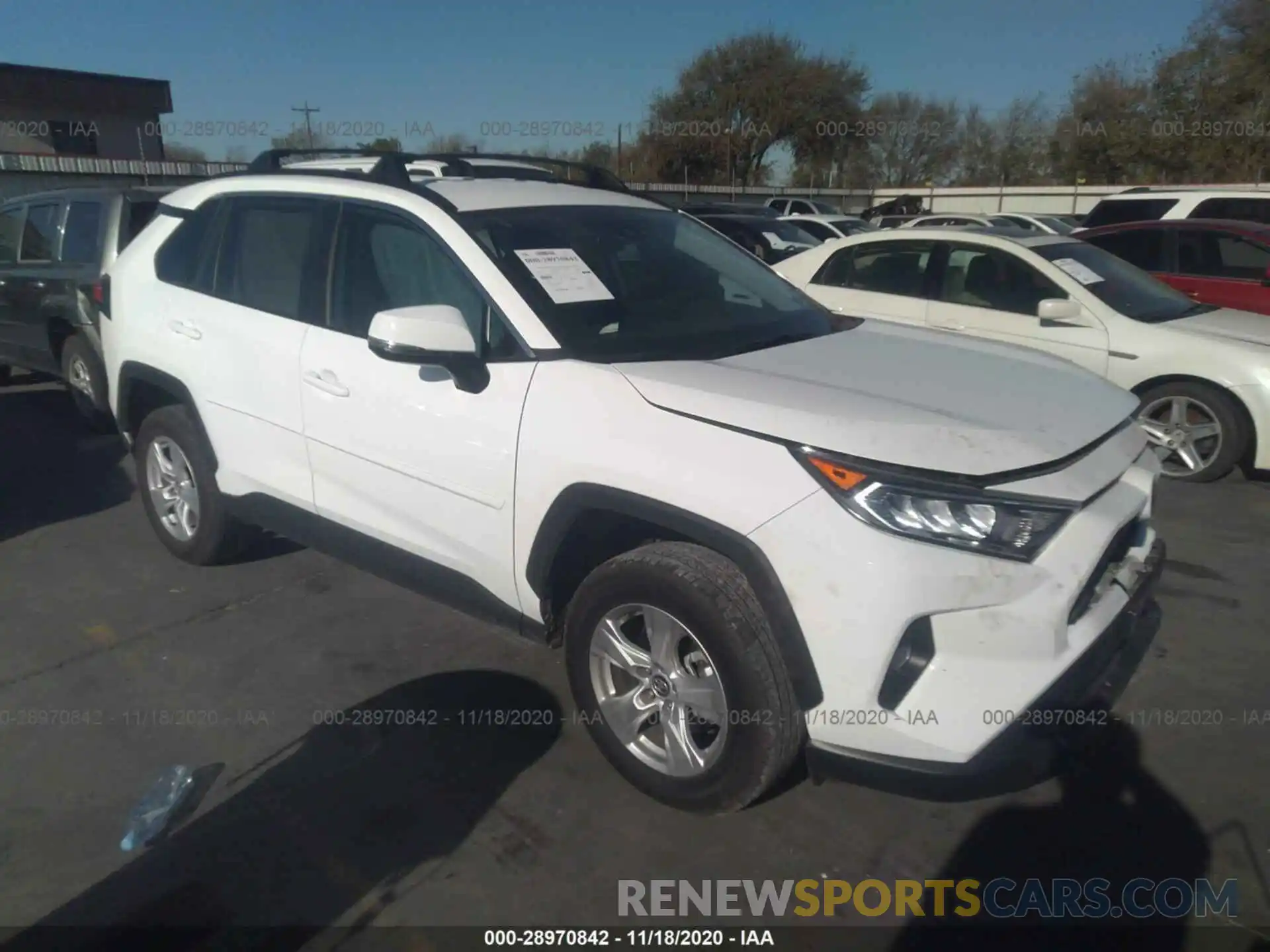 1 Photograph of a damaged car 2T3W1RFV2LC034621 TOYOTA RAV4 2020