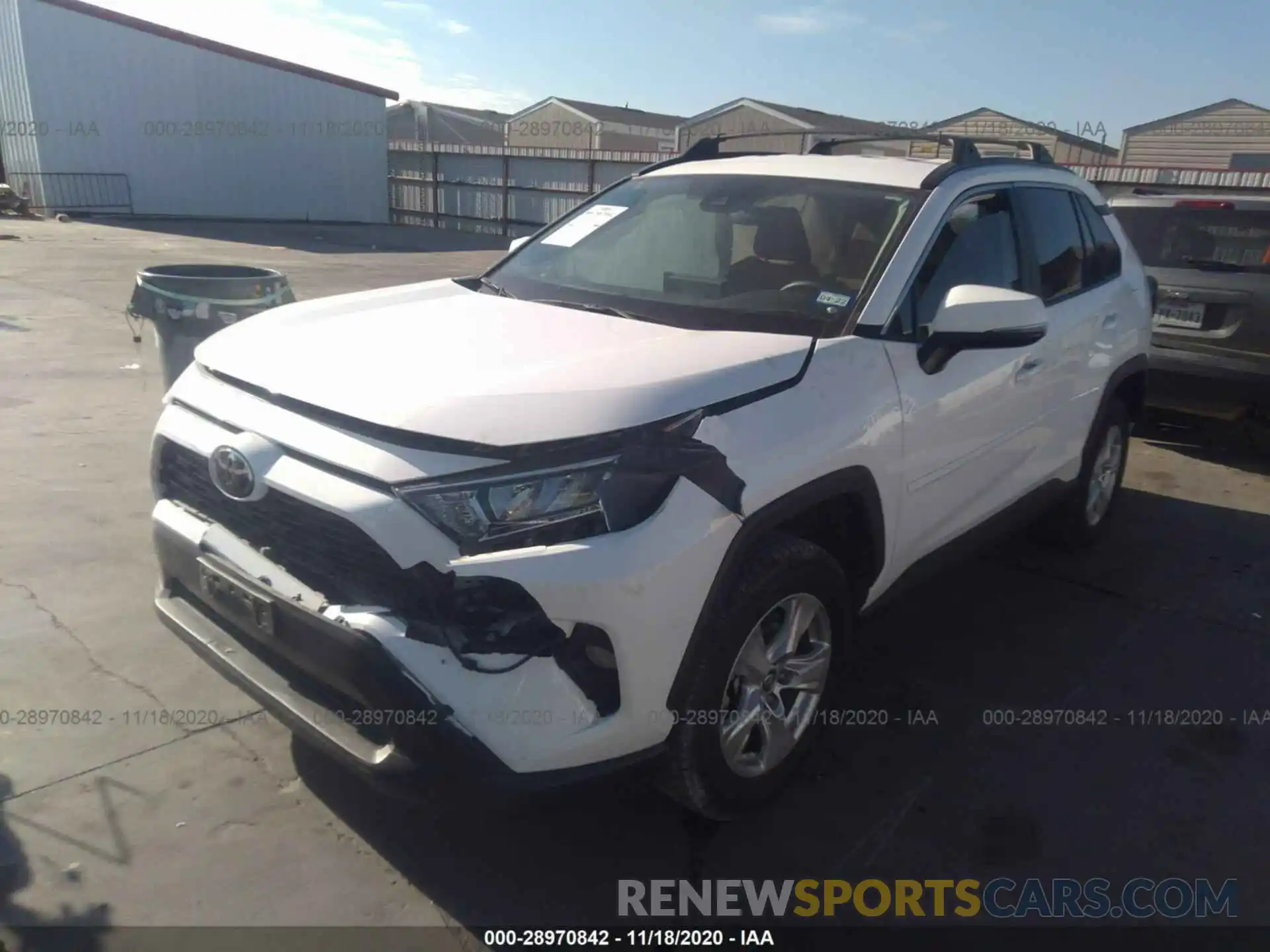 2 Photograph of a damaged car 2T3W1RFV2LC034621 TOYOTA RAV4 2020