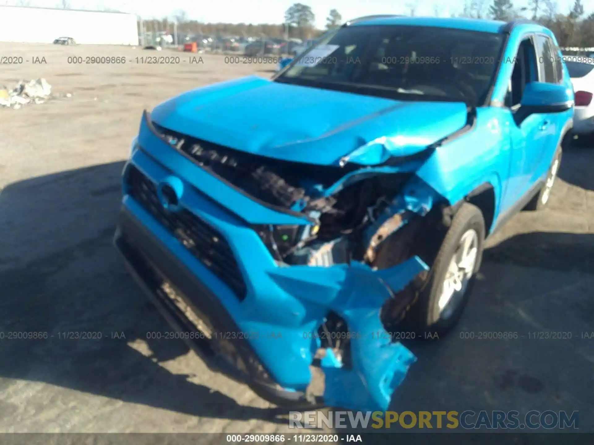 6 Photograph of a damaged car 2T3W1RFV2LC038605 TOYOTA RAV4 2020