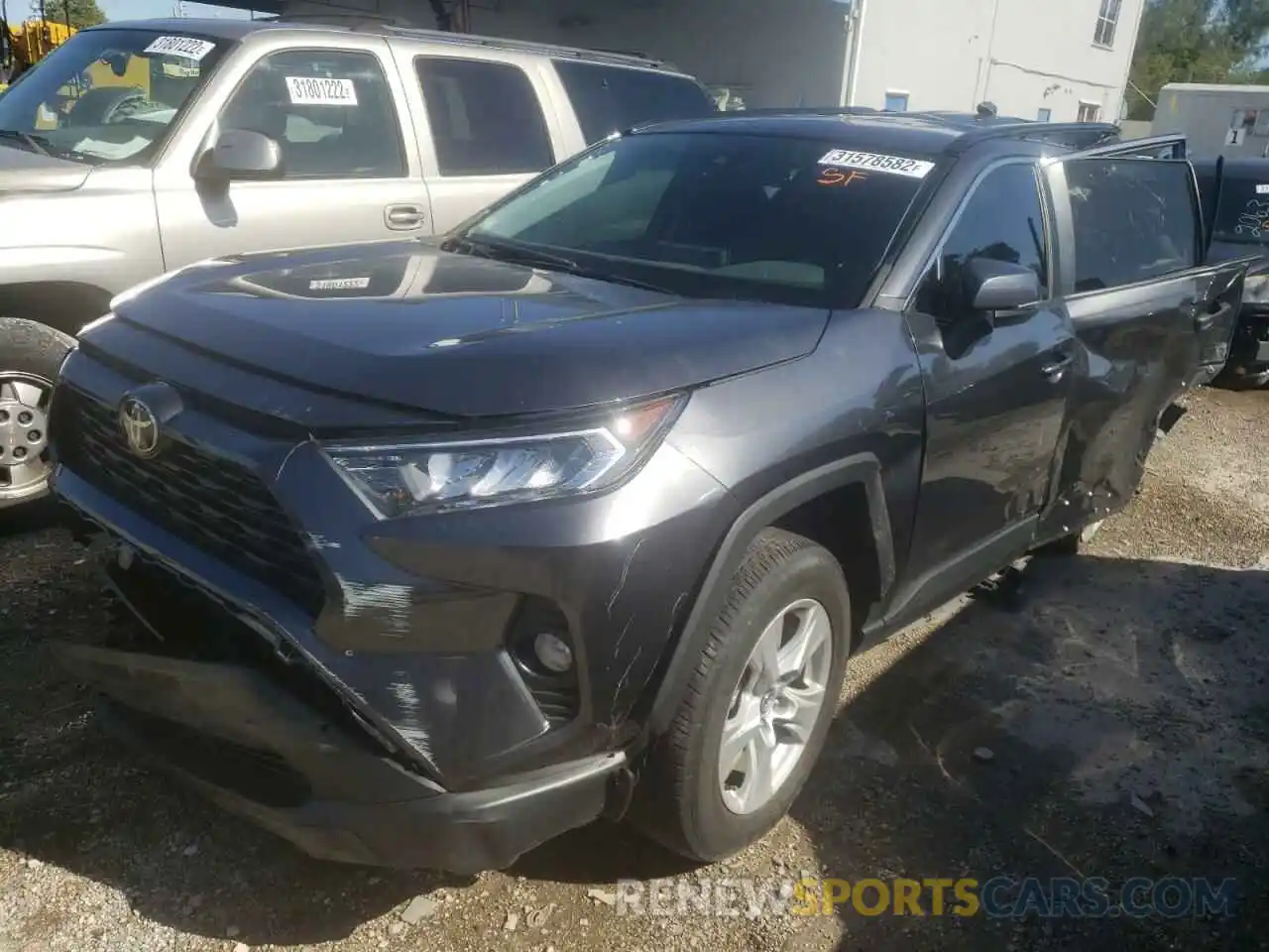 2 Photograph of a damaged car 2T3W1RFV2LC047871 TOYOTA RAV4 2020