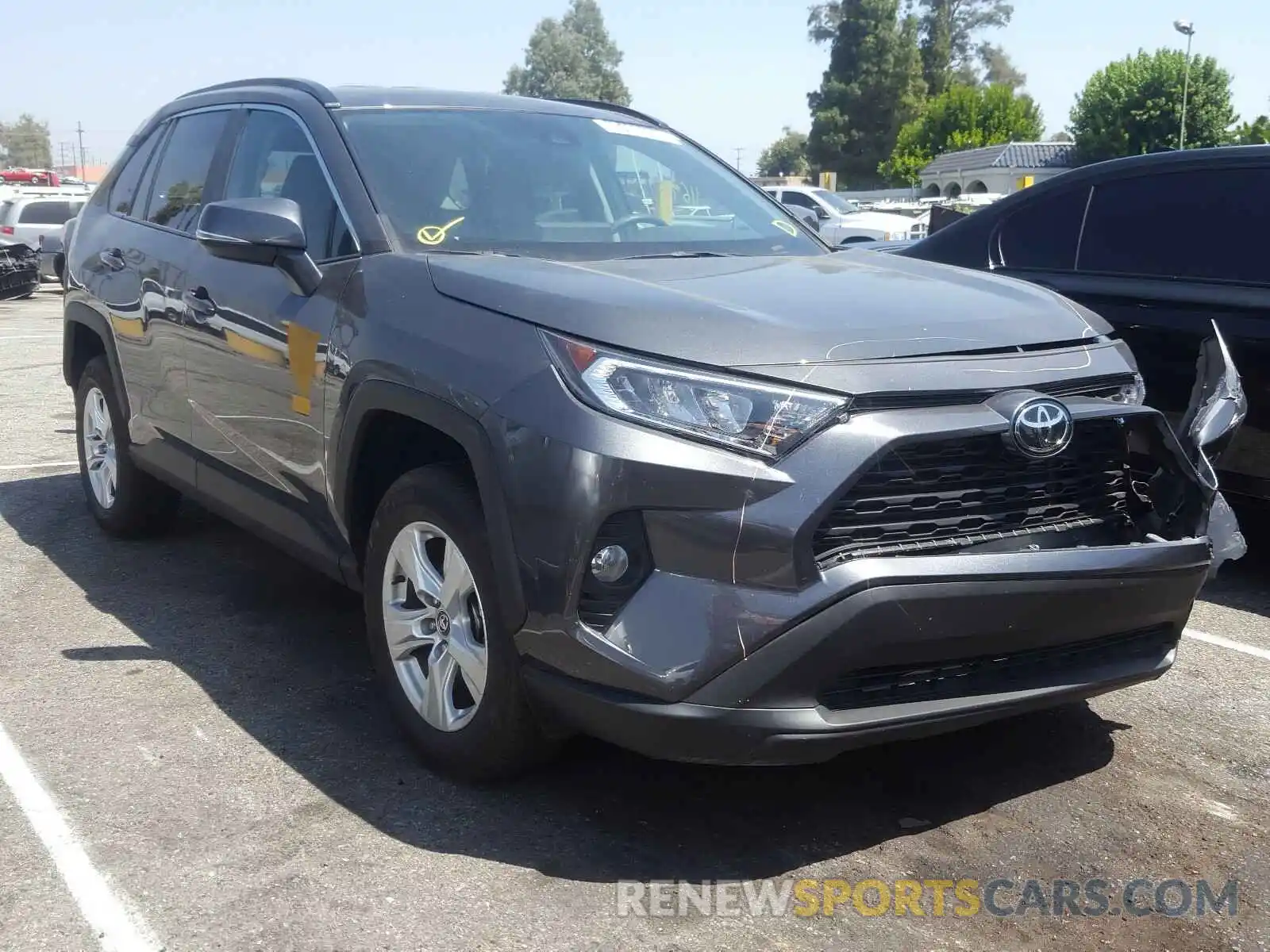 1 Photograph of a damaged car 2T3W1RFV2LC053153 TOYOTA RAV4 2020