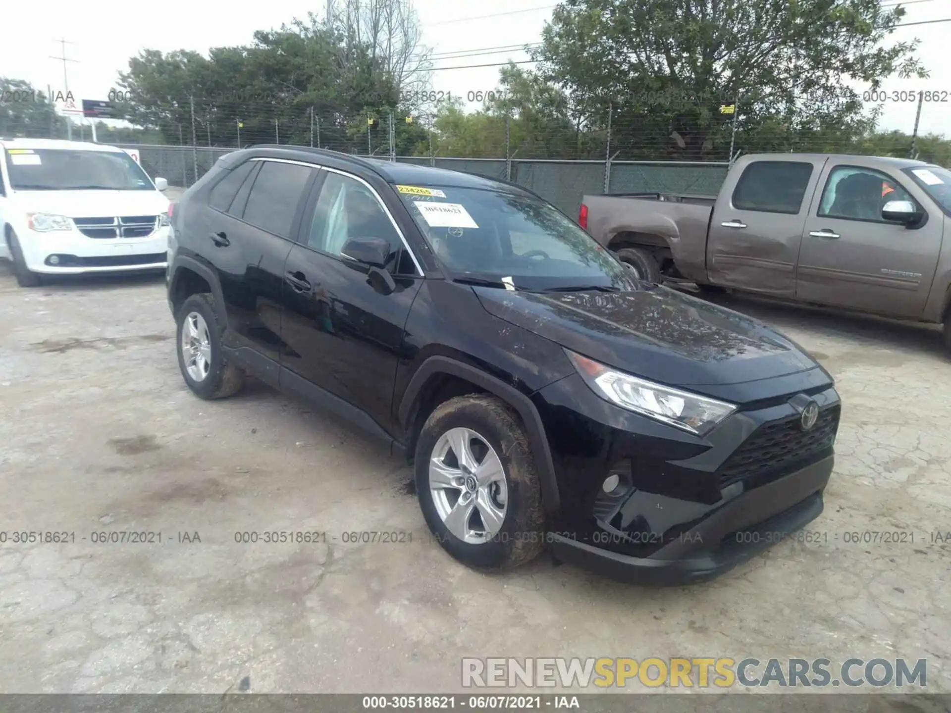 1 Photograph of a damaged car 2T3W1RFV2LC053461 TOYOTA RAV4 2020