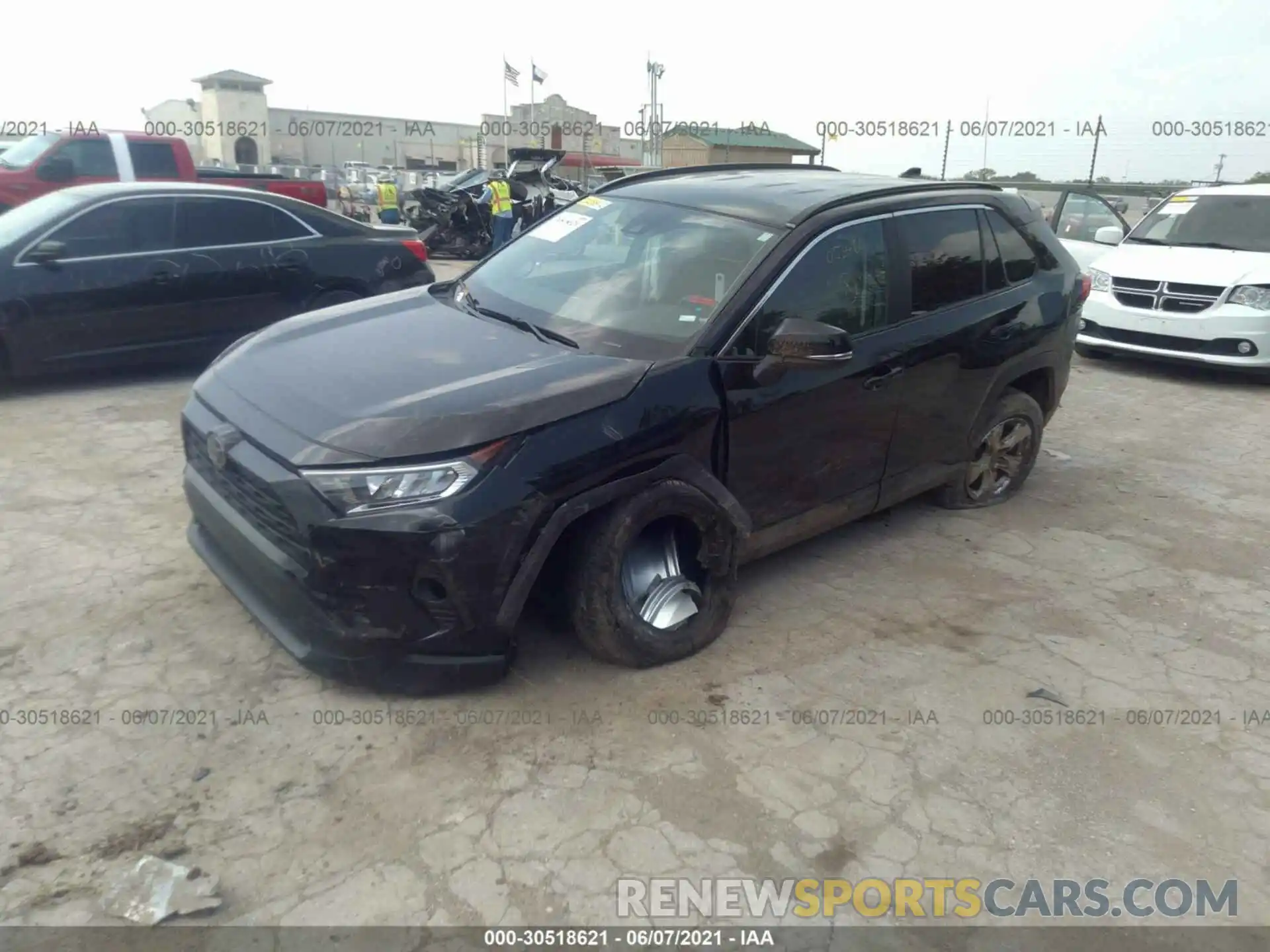 2 Photograph of a damaged car 2T3W1RFV2LC053461 TOYOTA RAV4 2020