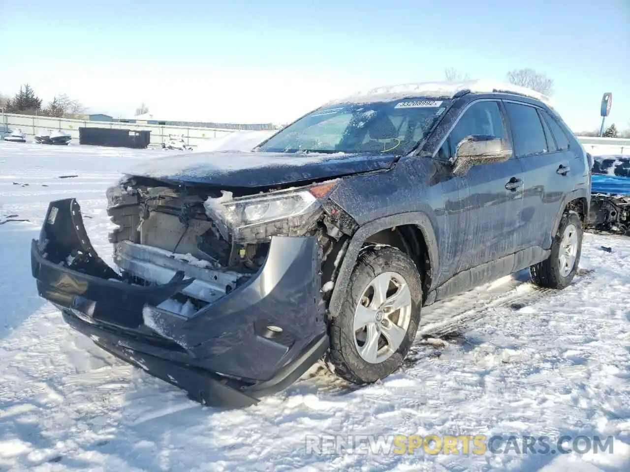 2 Photograph of a damaged car 2T3W1RFV2LC057798 TOYOTA RAV4 2020