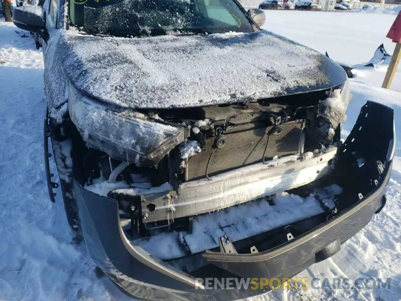 9 Photograph of a damaged car 2T3W1RFV2LC057798 TOYOTA RAV4 2020