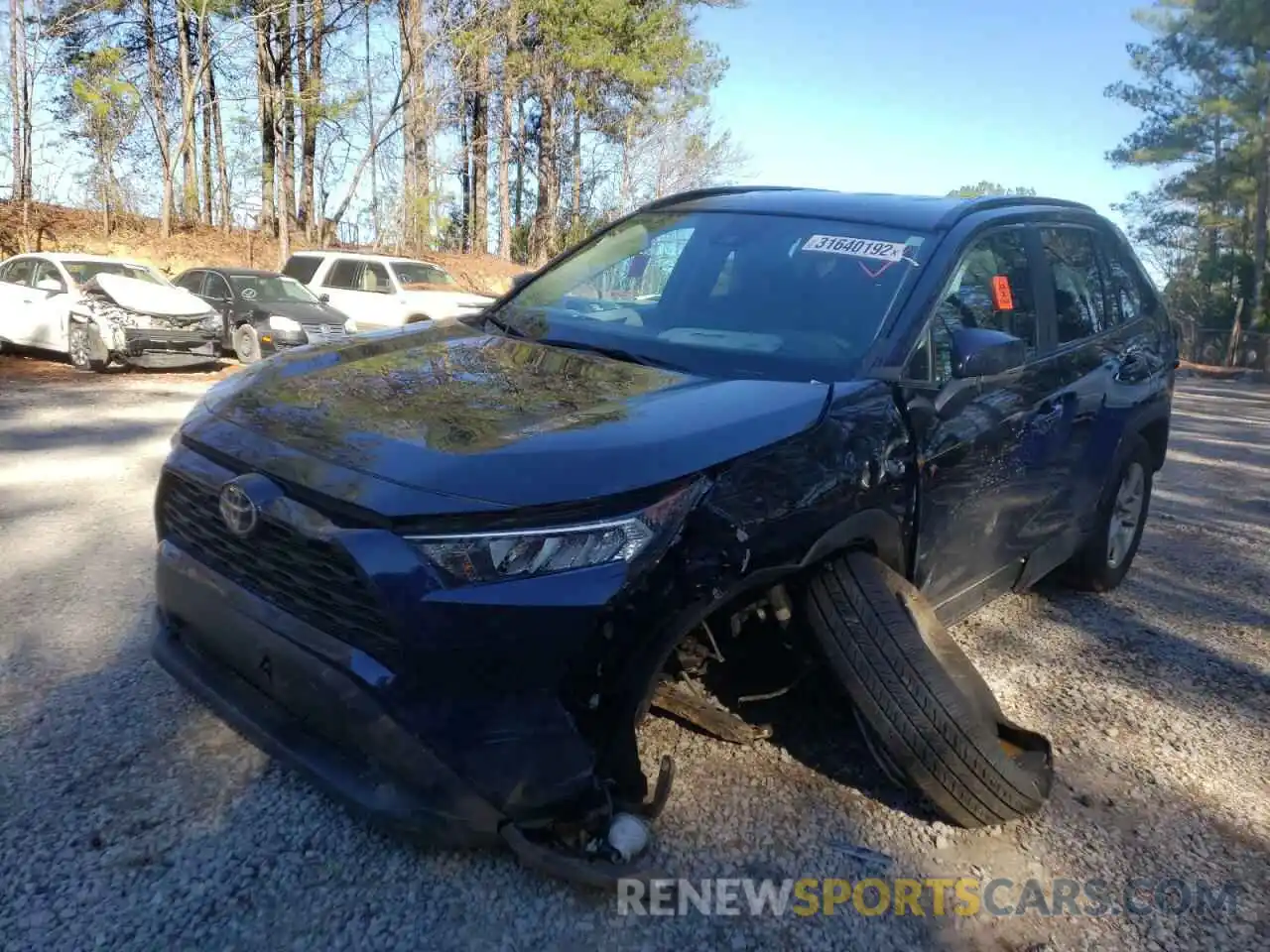 2 Photograph of a damaged car 2T3W1RFV2LC059325 TOYOTA RAV4 2020