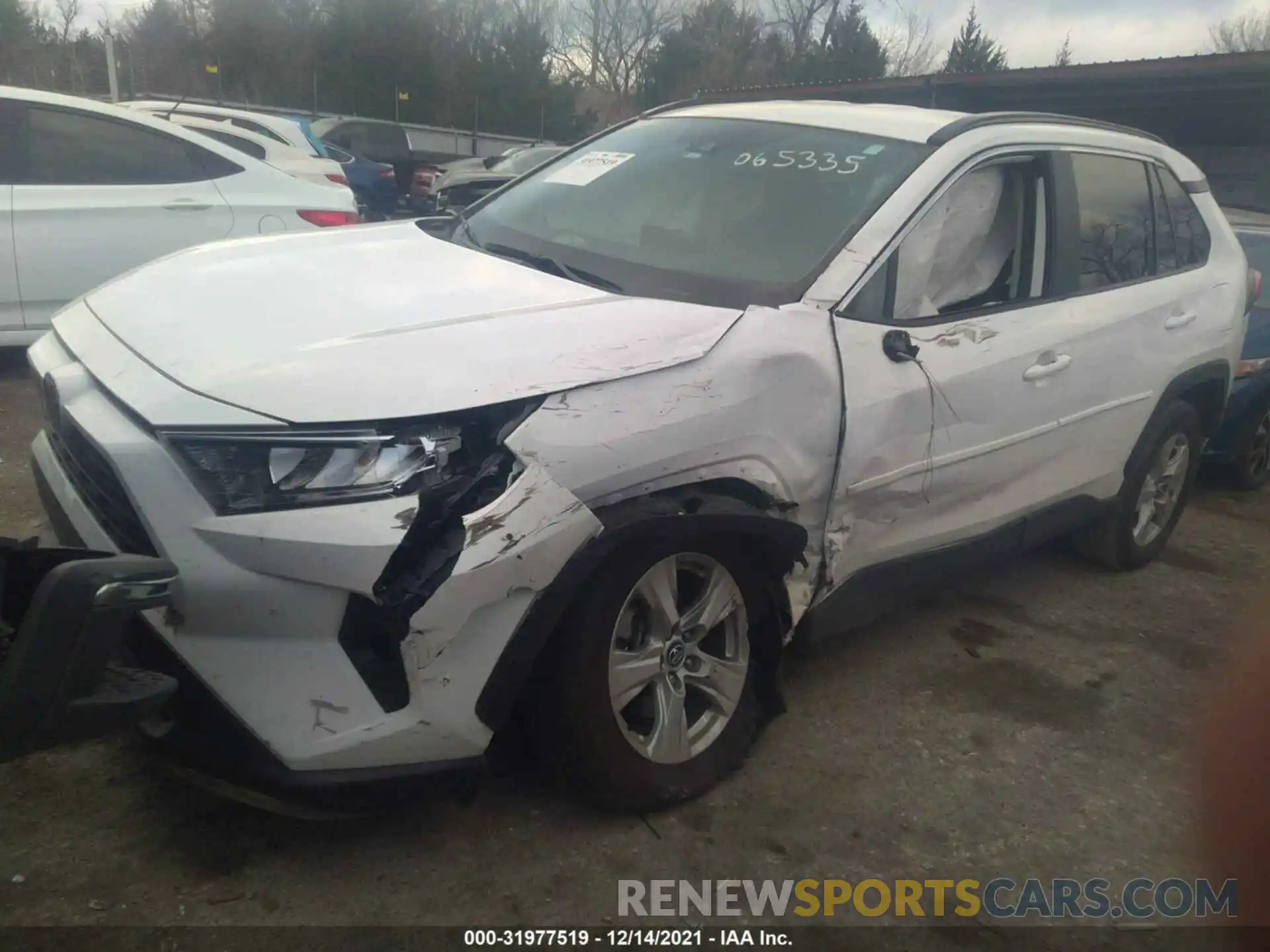 2 Photograph of a damaged car 2T3W1RFV2LC065335 TOYOTA RAV4 2020