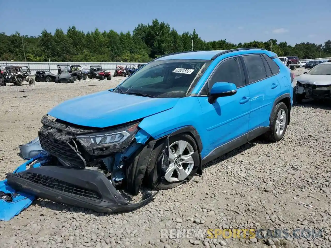 2 Фотография поврежденного автомобиля 2T3W1RFV2LC072561 TOYOTA RAV4 2020