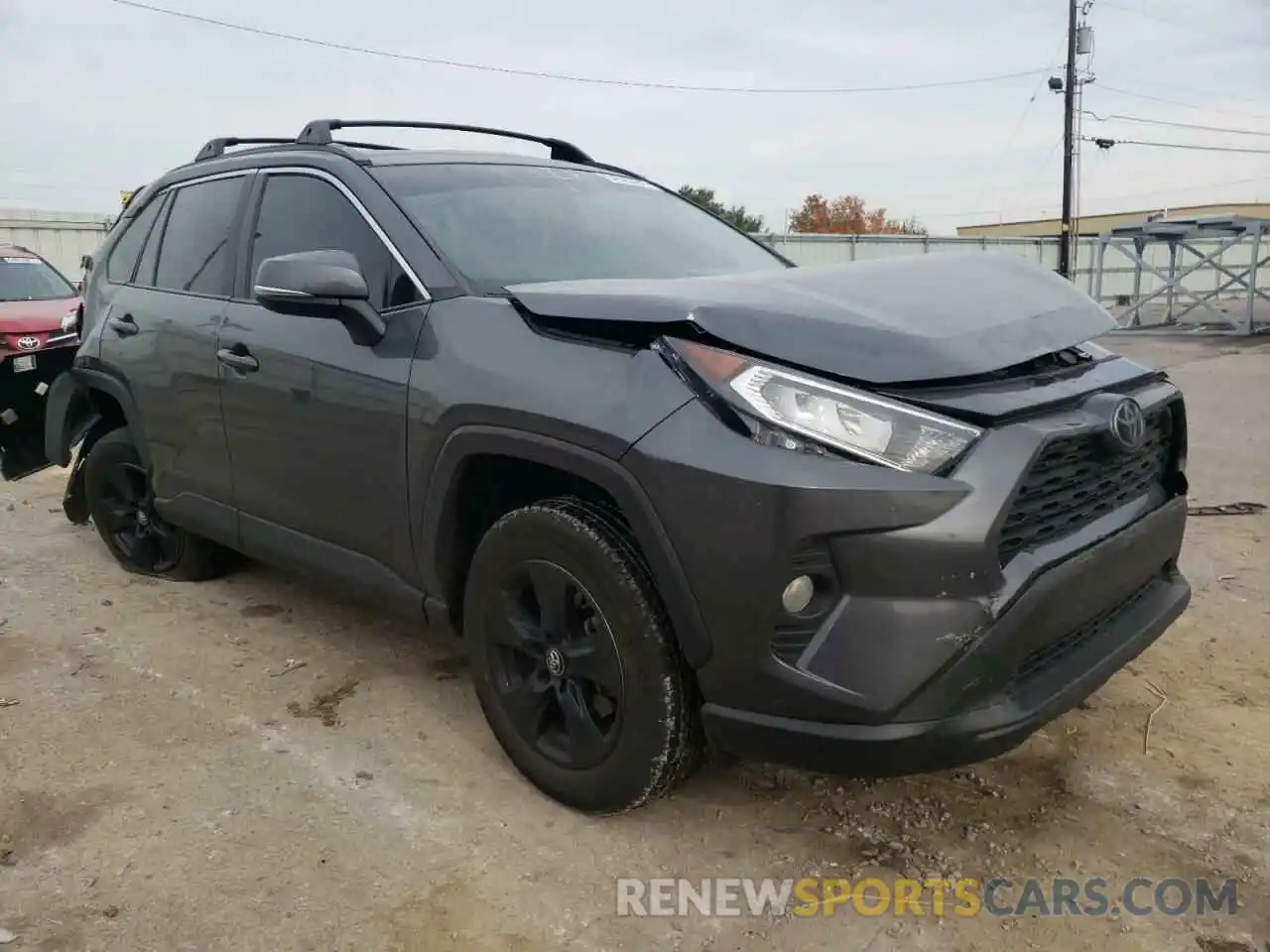 1 Photograph of a damaged car 2T3W1RFV2LC074133 TOYOTA RAV4 2020