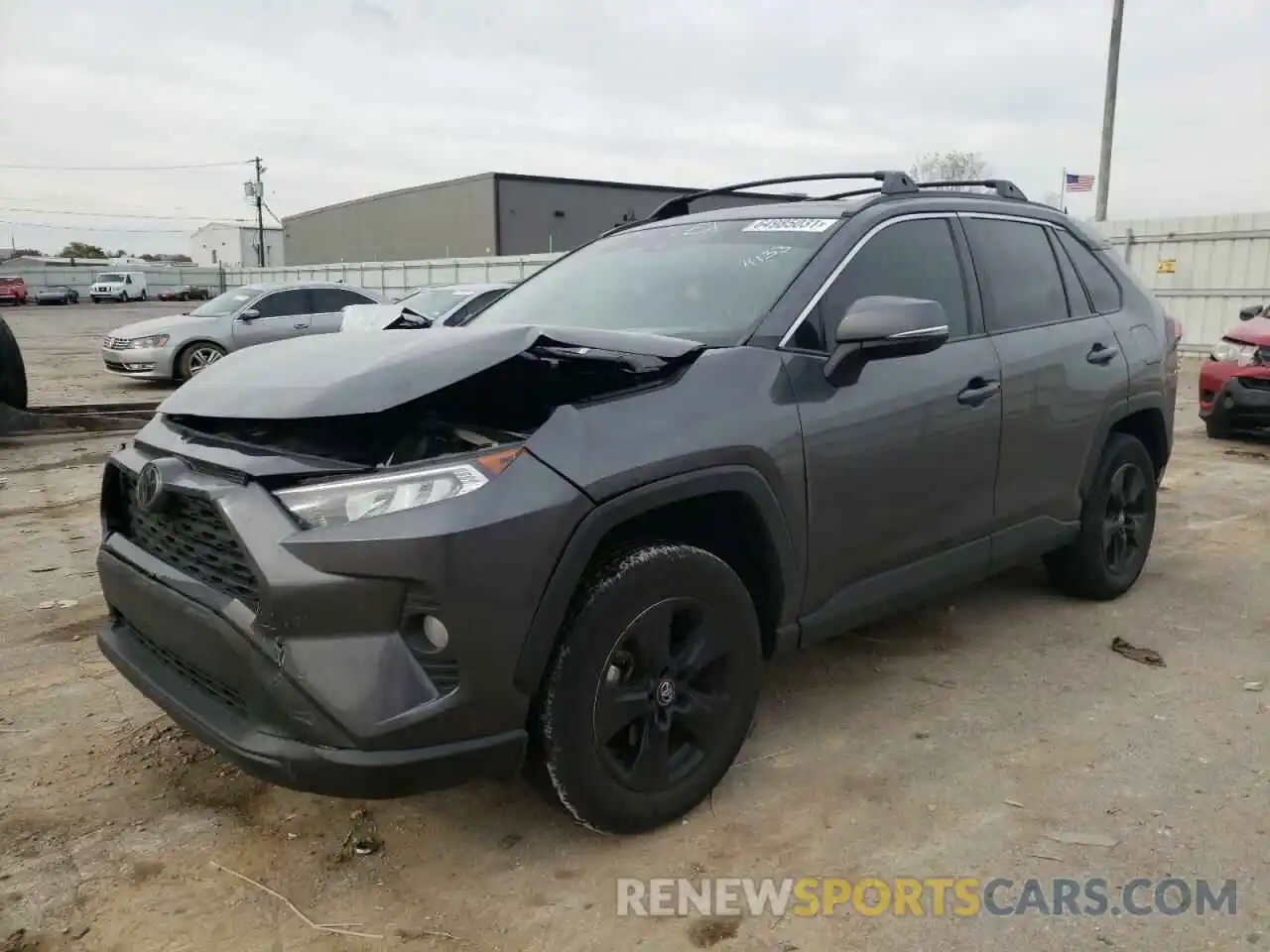 2 Photograph of a damaged car 2T3W1RFV2LC074133 TOYOTA RAV4 2020