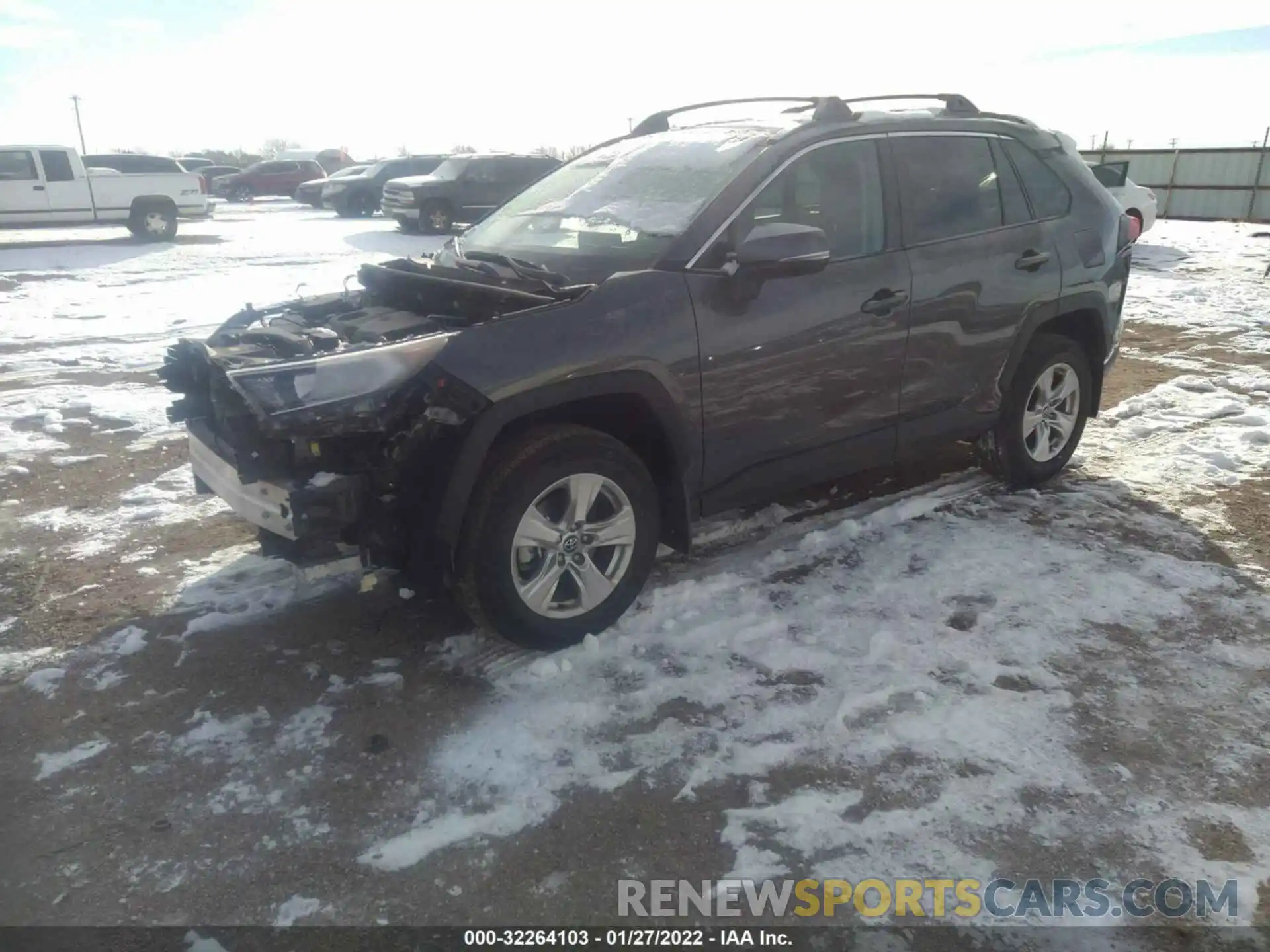 2 Photograph of a damaged car 2T3W1RFV2LC075928 TOYOTA RAV4 2020