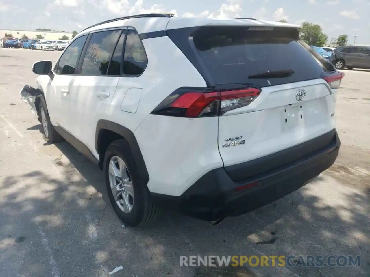 3 Photograph of a damaged car 2T3W1RFV2LC078327 TOYOTA RAV4 2020