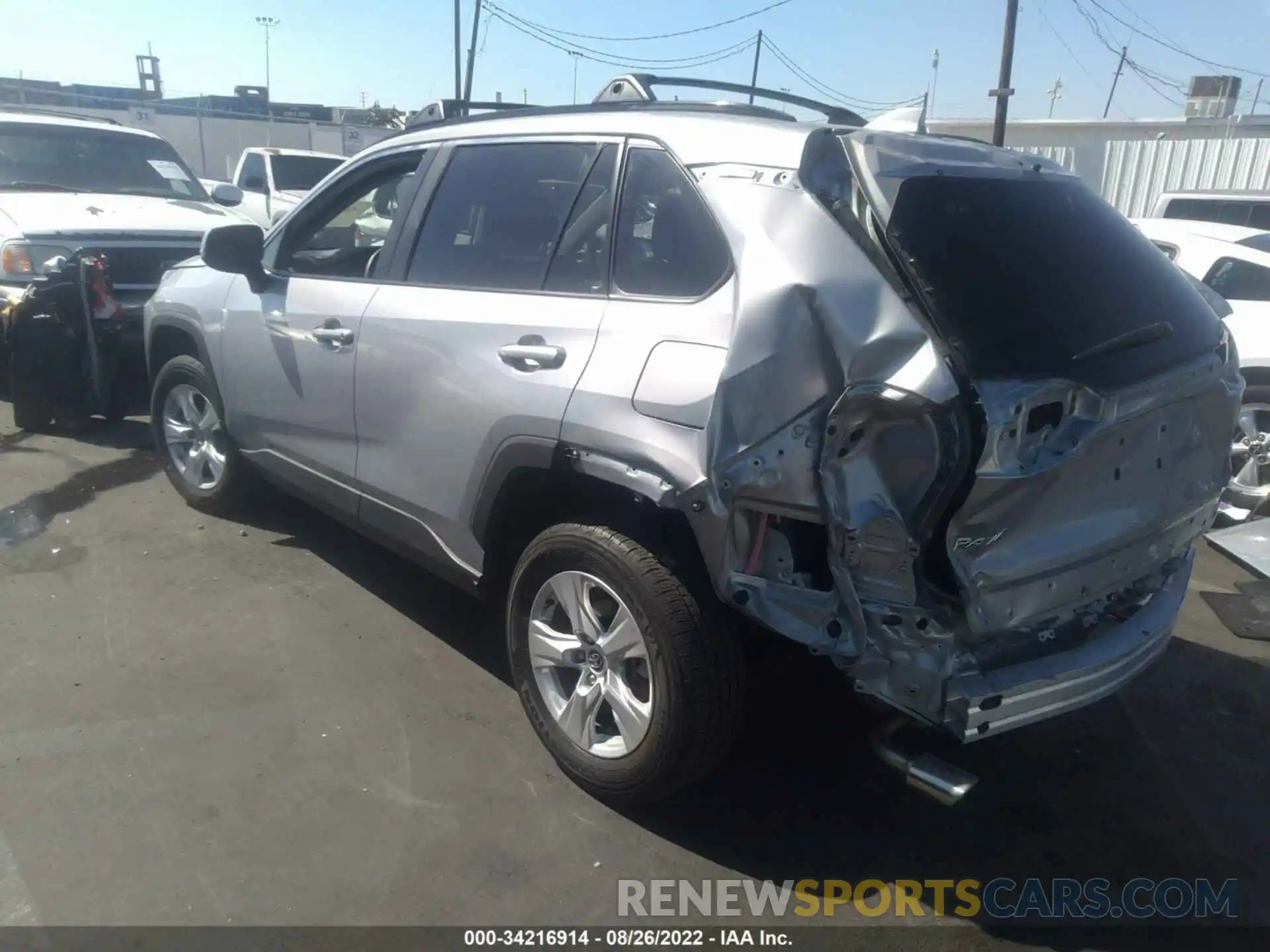 3 Photograph of a damaged car 2T3W1RFV2LW073840 TOYOTA RAV4 2020