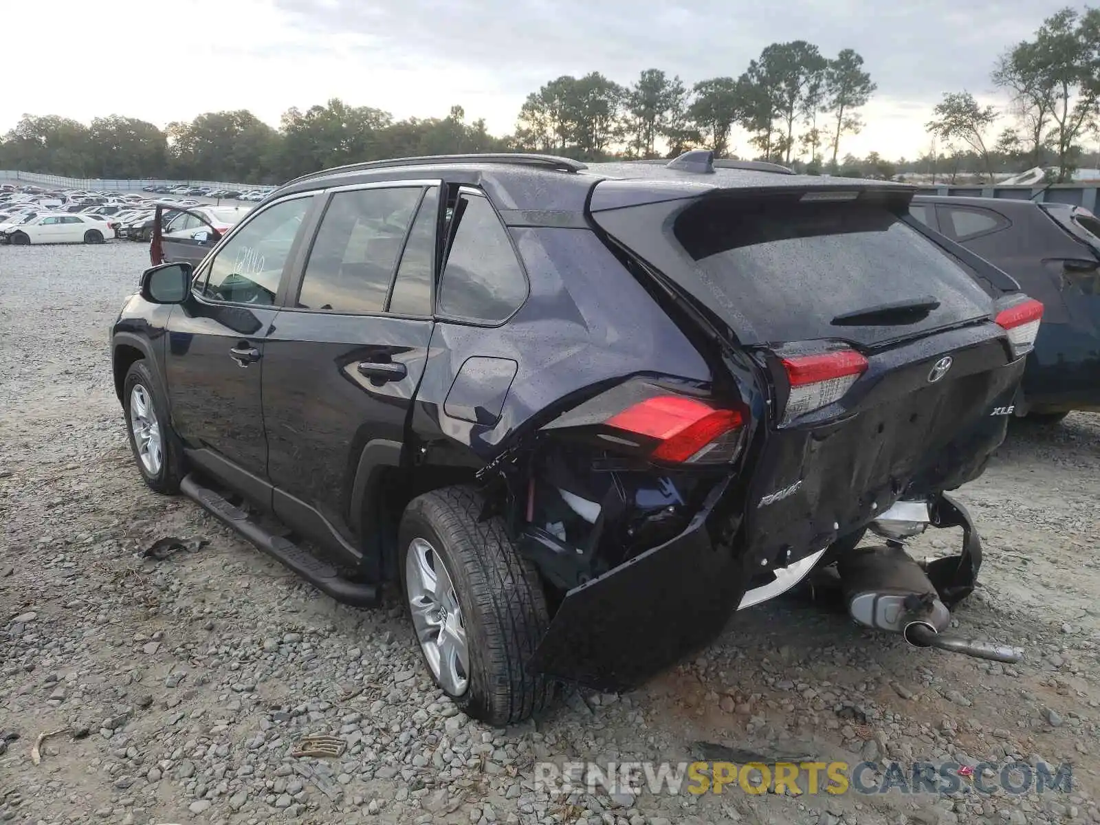 3 Photograph of a damaged car 2T3W1RFV2LW092212 TOYOTA RAV4 2020