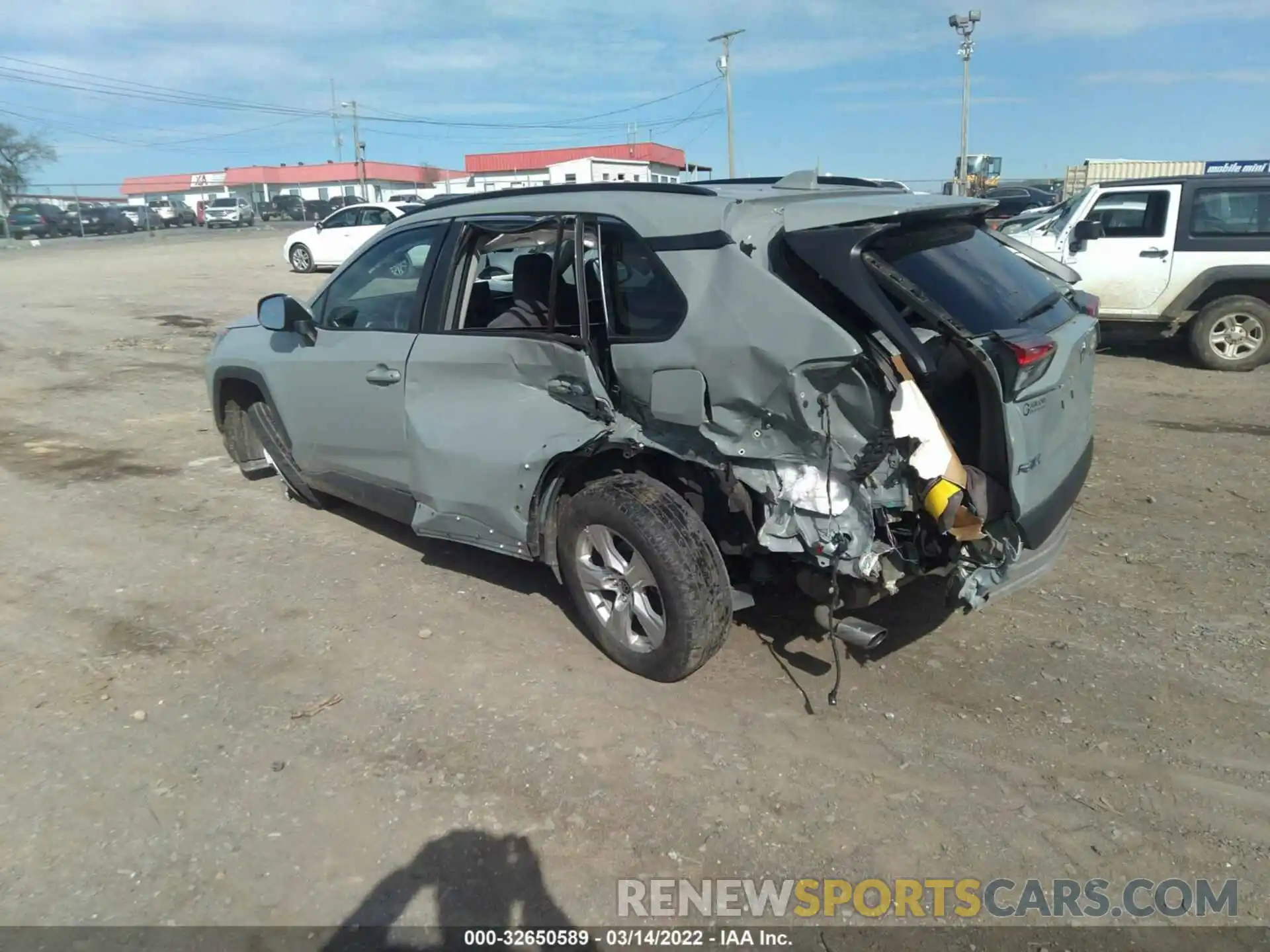 3 Photograph of a damaged car 2T3W1RFV3LC036152 TOYOTA RAV4 2020