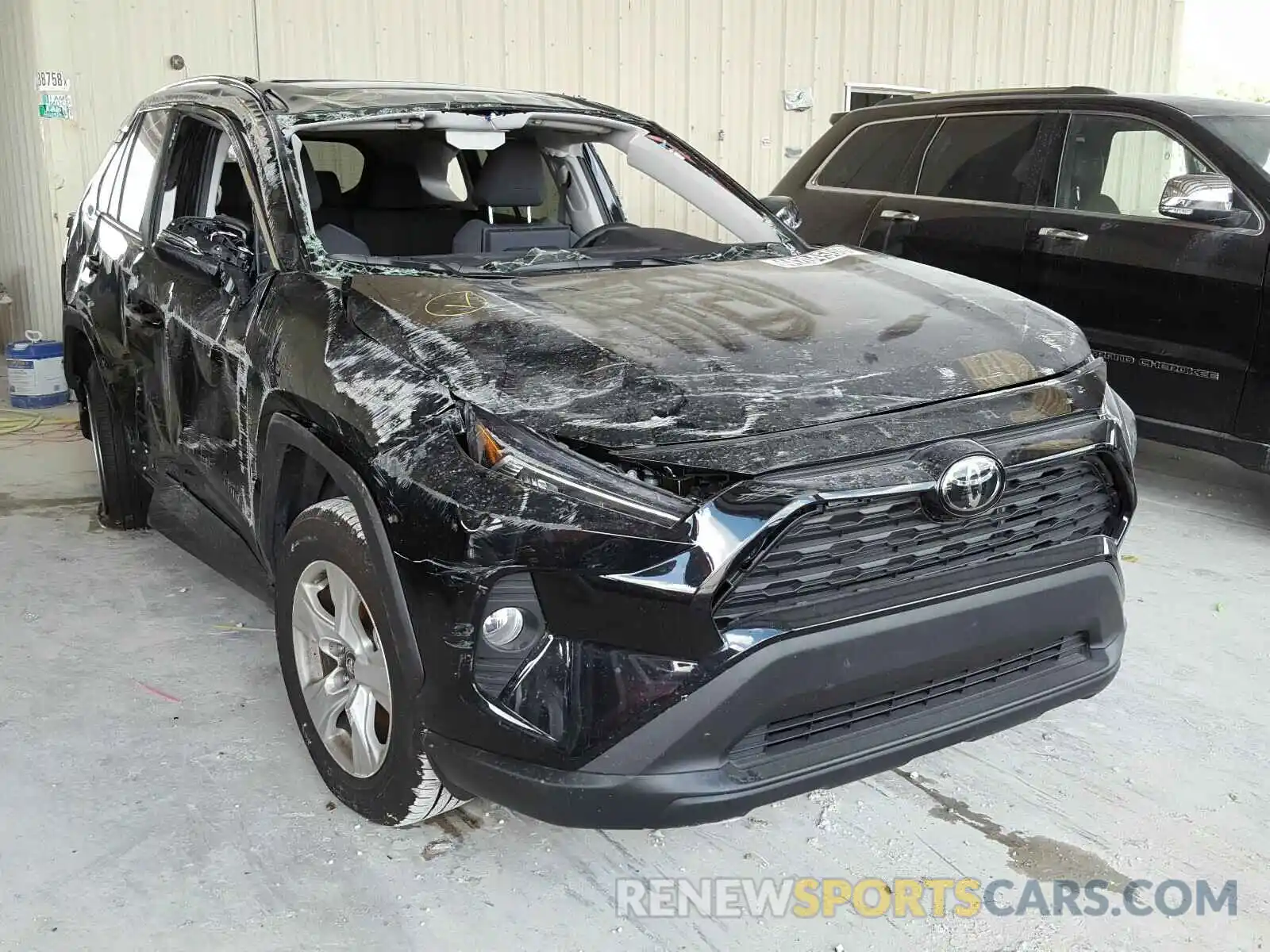 1 Photograph of a damaged car 2T3W1RFV3LC041934 TOYOTA RAV4 2020