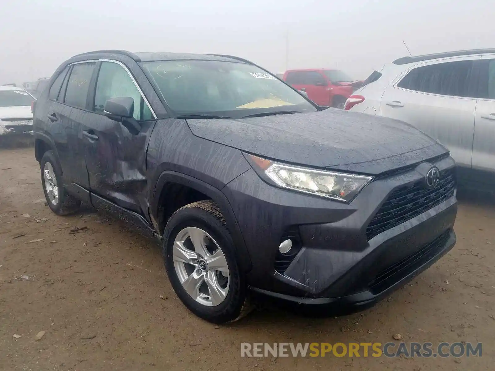 1 Photograph of a damaged car 2T3W1RFV3LC044879 TOYOTA RAV4 2020