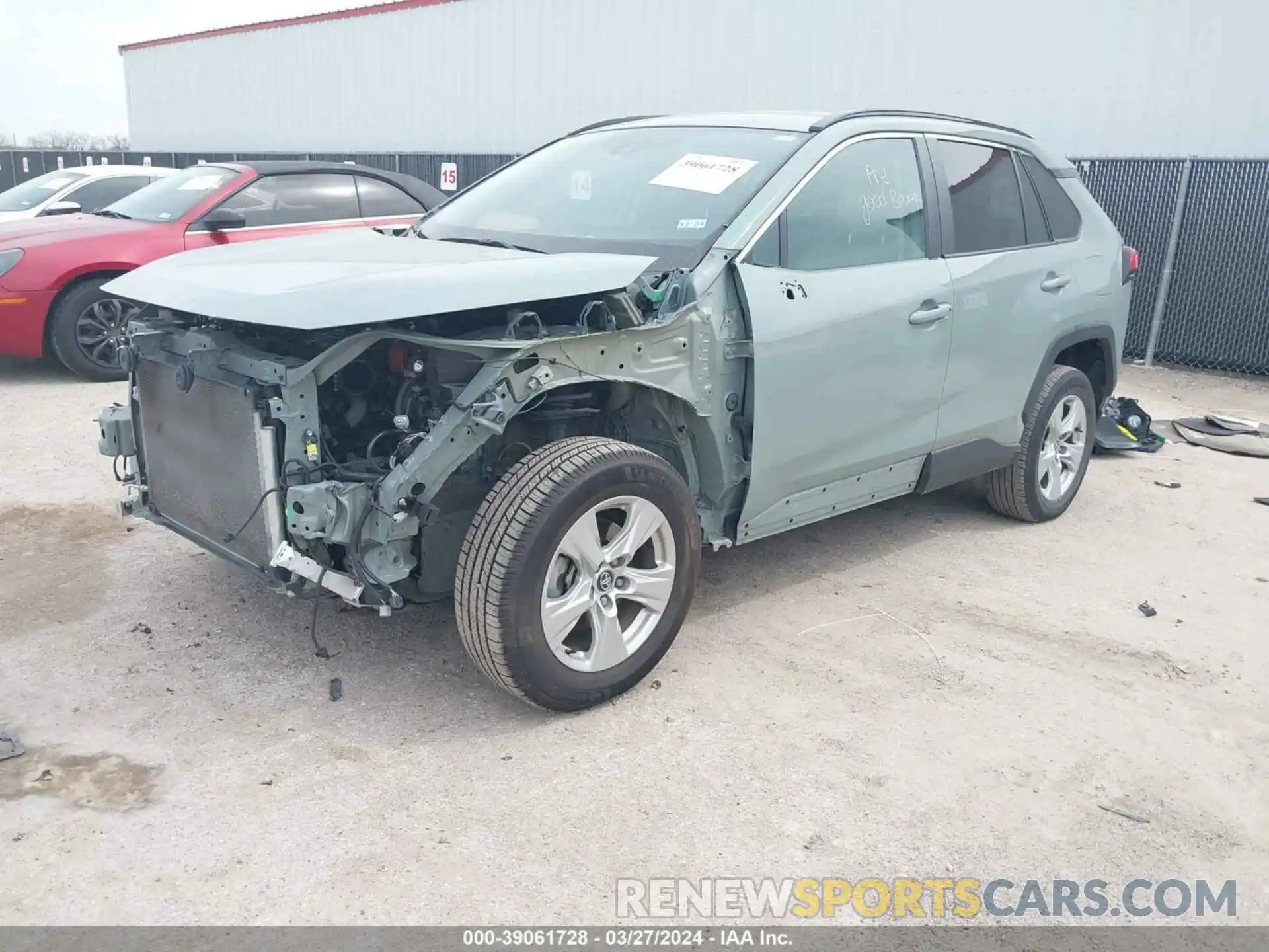 2 Photograph of a damaged car 2T3W1RFV3LC046034 TOYOTA RAV4 2020