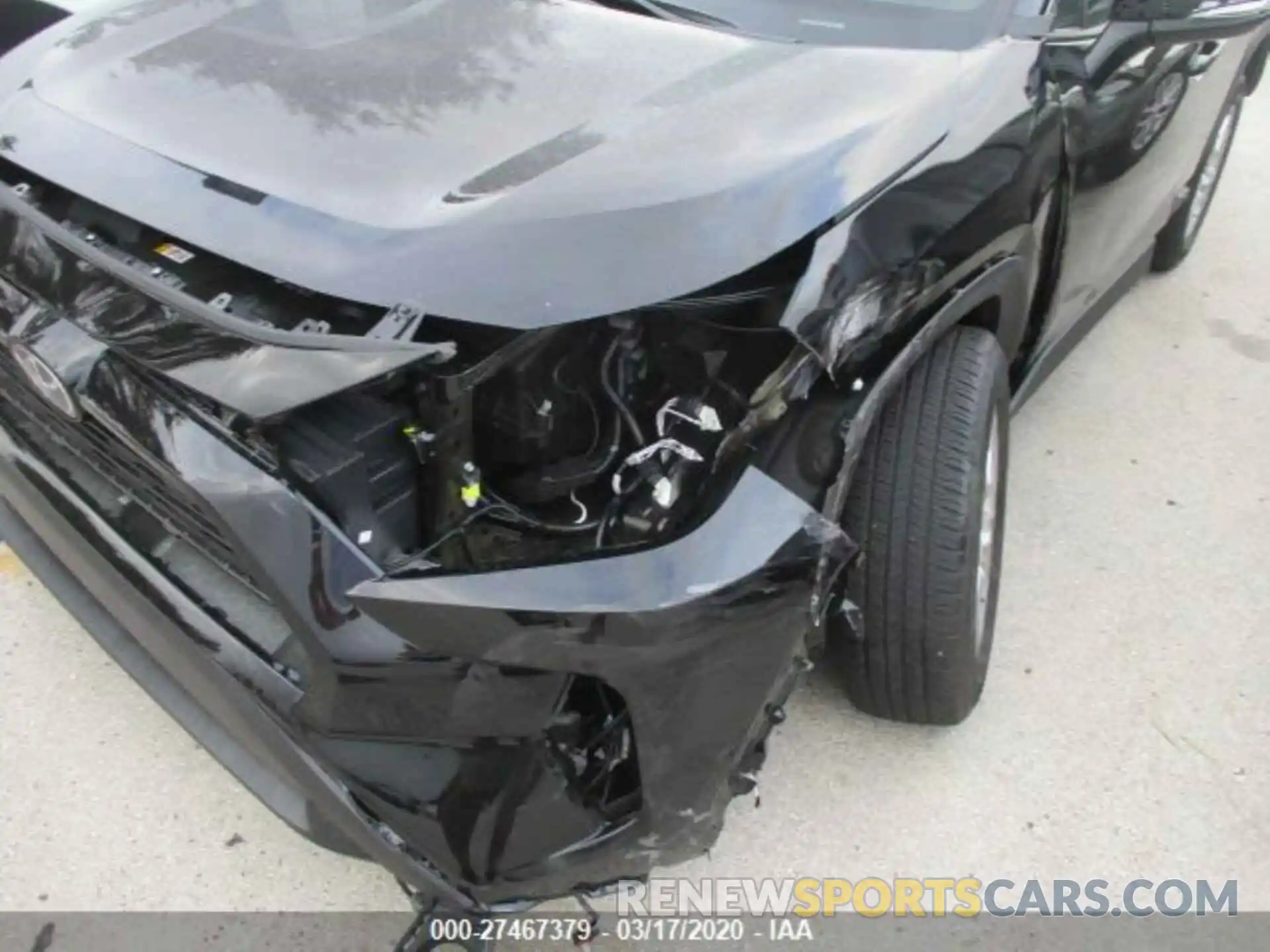 2 Photograph of a damaged car 2T3W1RFV3LC051170 TOYOTA RAV4 2020