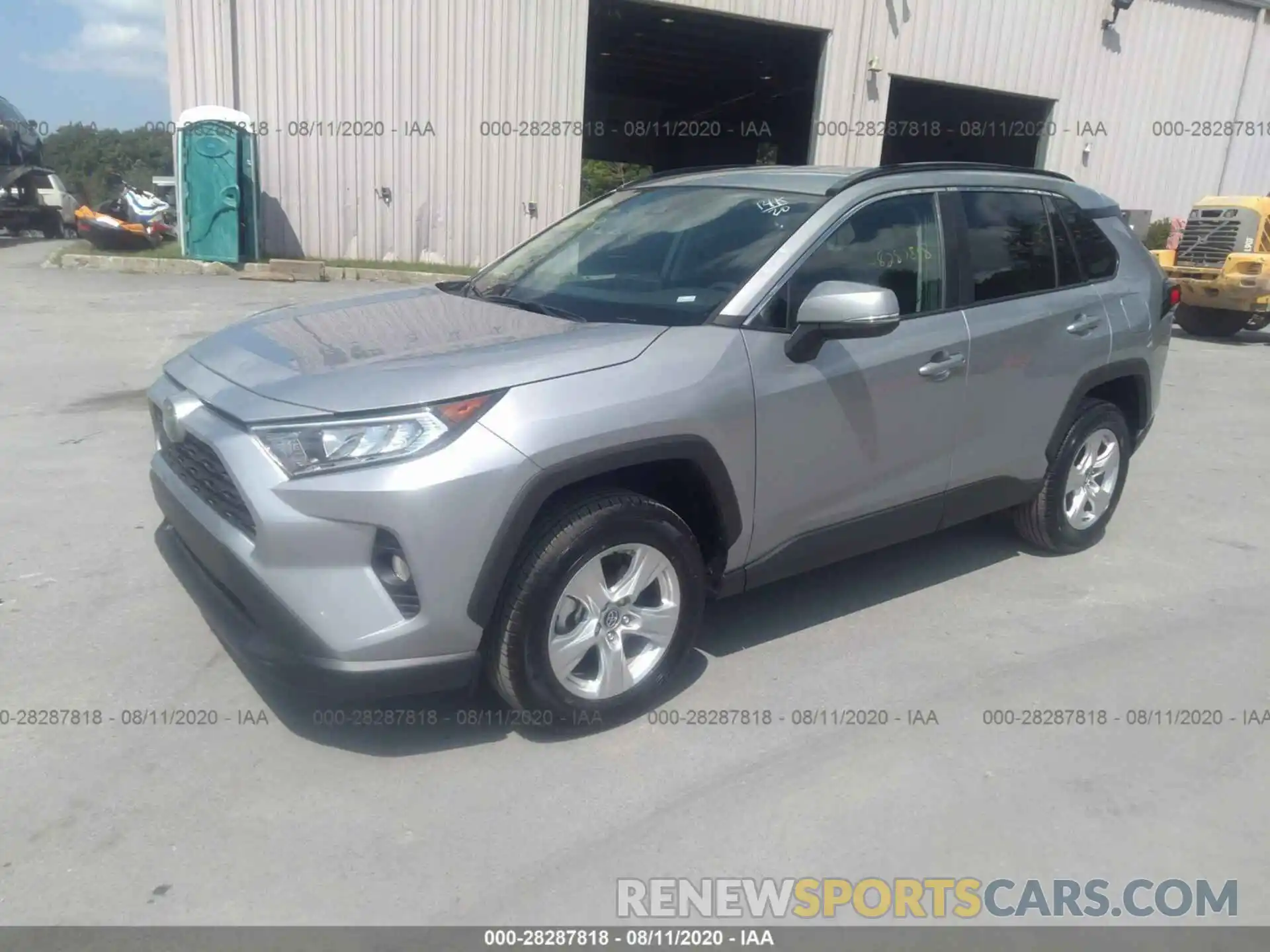 2 Фотография поврежденного автомобиля 2T3W1RFV3LC053114 TOYOTA RAV4 2020