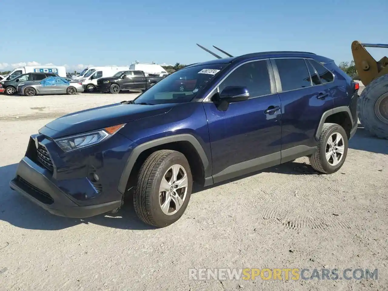 1 Photograph of a damaged car 2T3W1RFV3LC055767 TOYOTA RAV4 2020