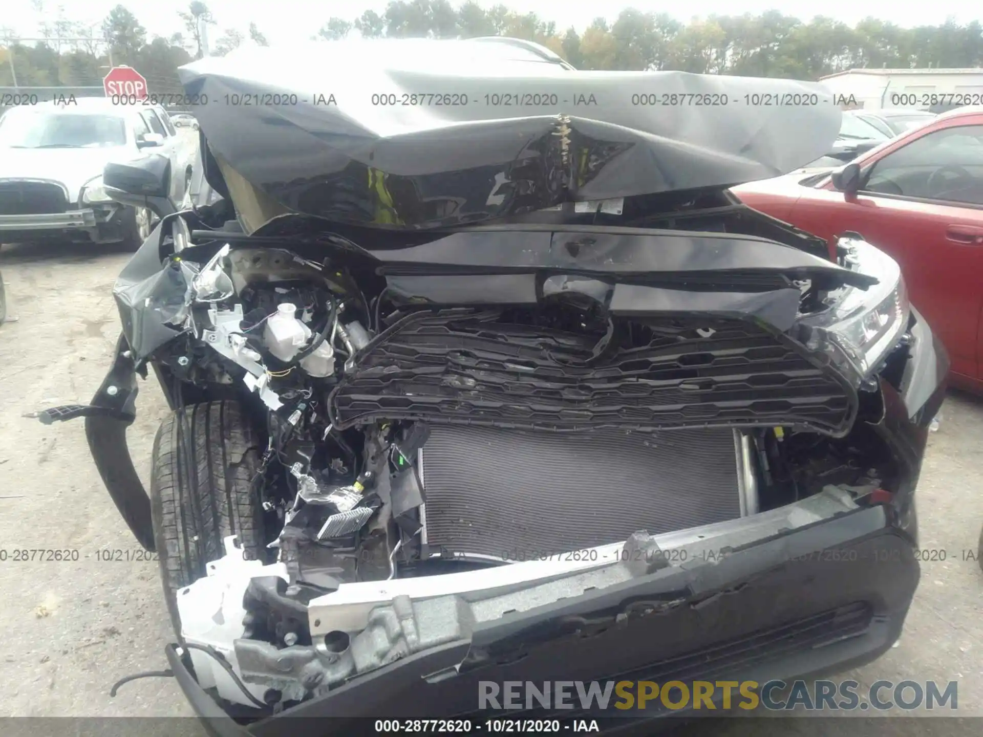 6 Photograph of a damaged car 2T3W1RFV3LC058927 TOYOTA RAV4 2020