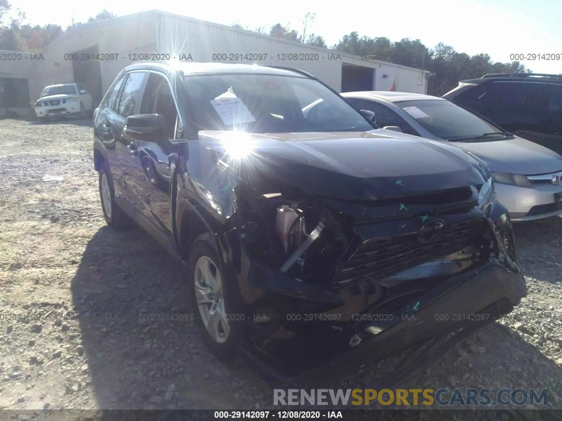 1 Photograph of a damaged car 2T3W1RFV3LC059110 TOYOTA RAV4 2020