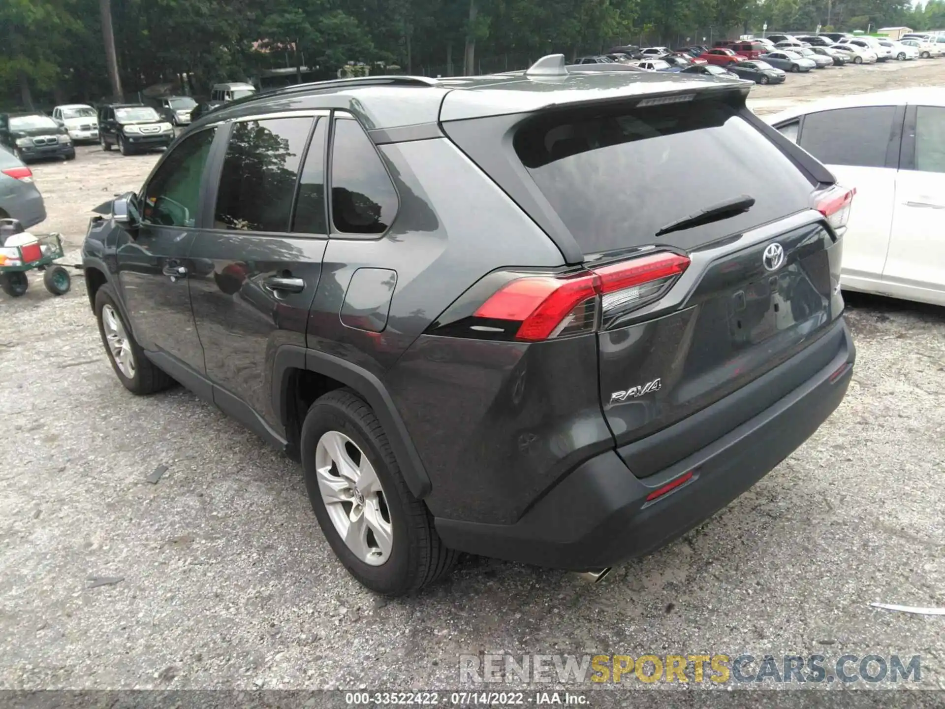 3 Photograph of a damaged car 2T3W1RFV3LC059155 TOYOTA RAV4 2020