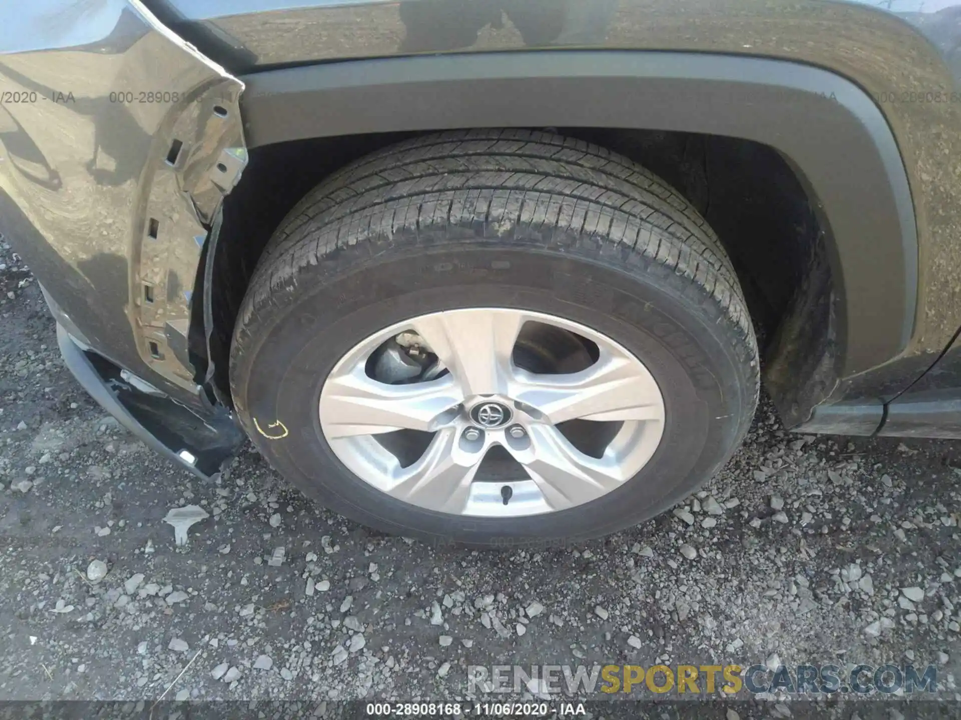 12 Фотография поврежденного автомобиля 2T3W1RFV3LC060886 TOYOTA RAV4 2020