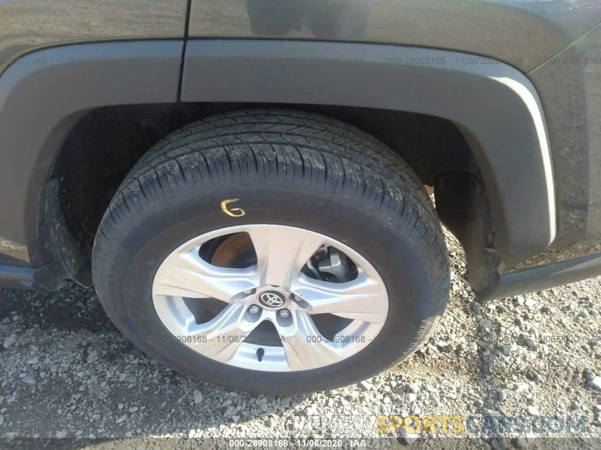 13 Photograph of a damaged car 2T3W1RFV3LC060886 TOYOTA RAV4 2020