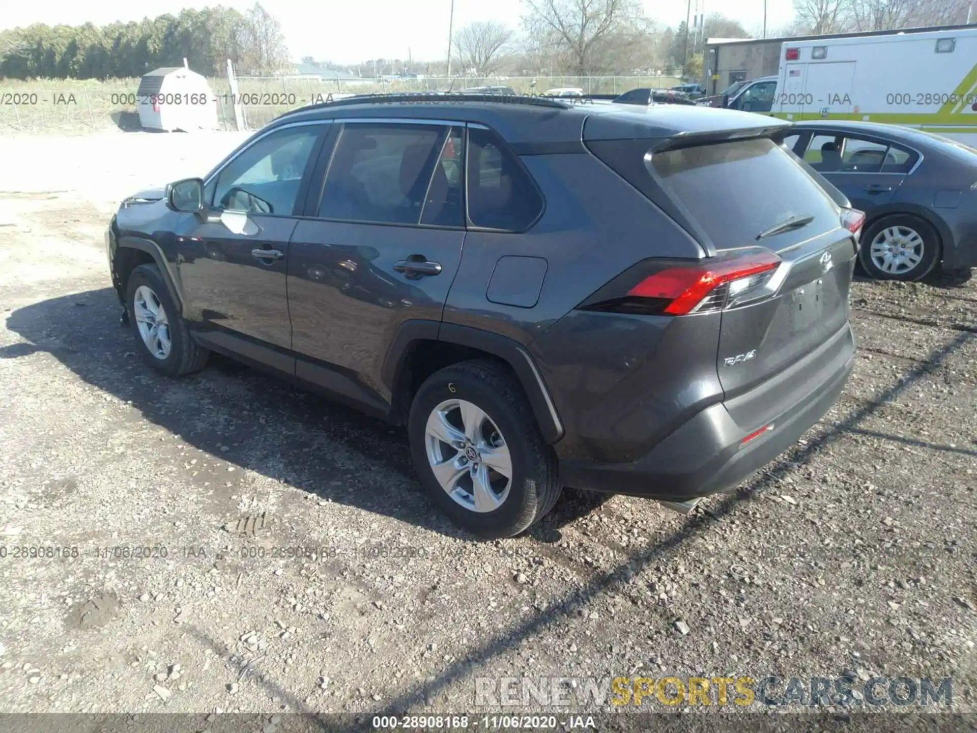 3 Photograph of a damaged car 2T3W1RFV3LC060886 TOYOTA RAV4 2020