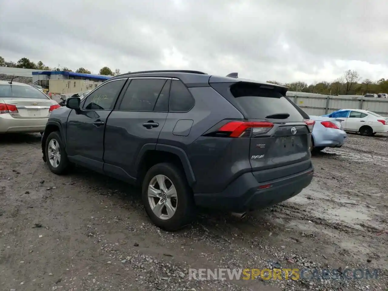 3 Photograph of a damaged car 2T3W1RFV3LC062167 TOYOTA RAV4 2020