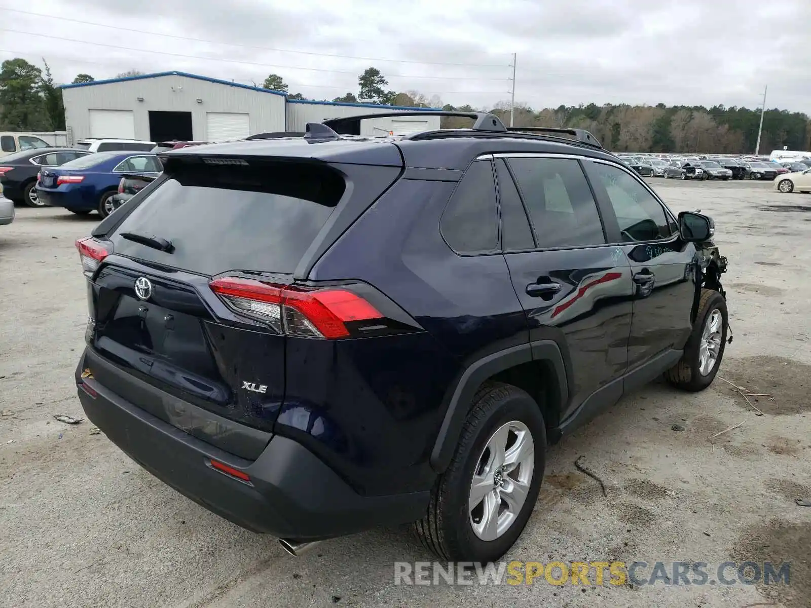 4 Photograph of a damaged car 2T3W1RFV3LC077459 TOYOTA RAV4 2020